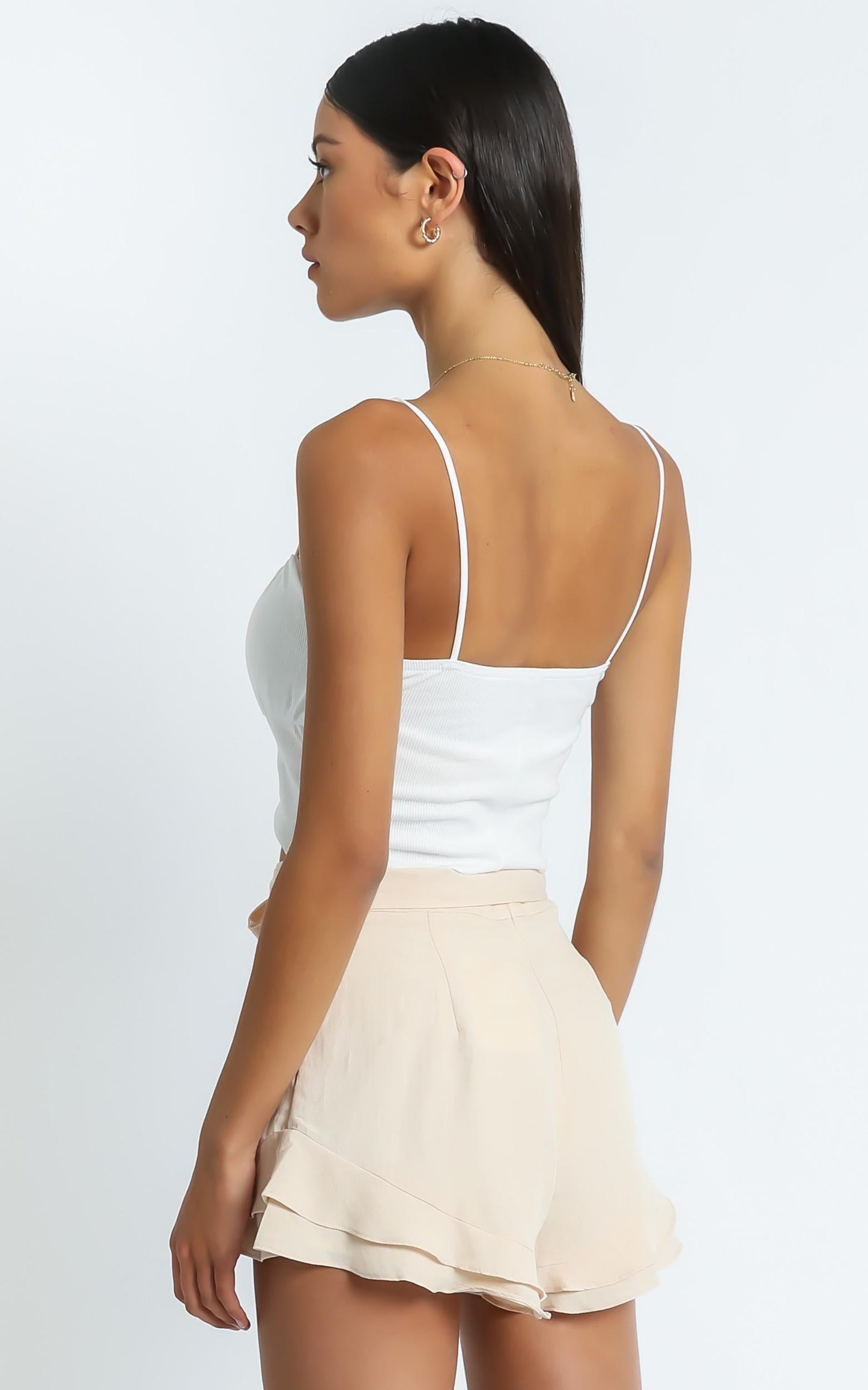 Pia Shorts in Beige