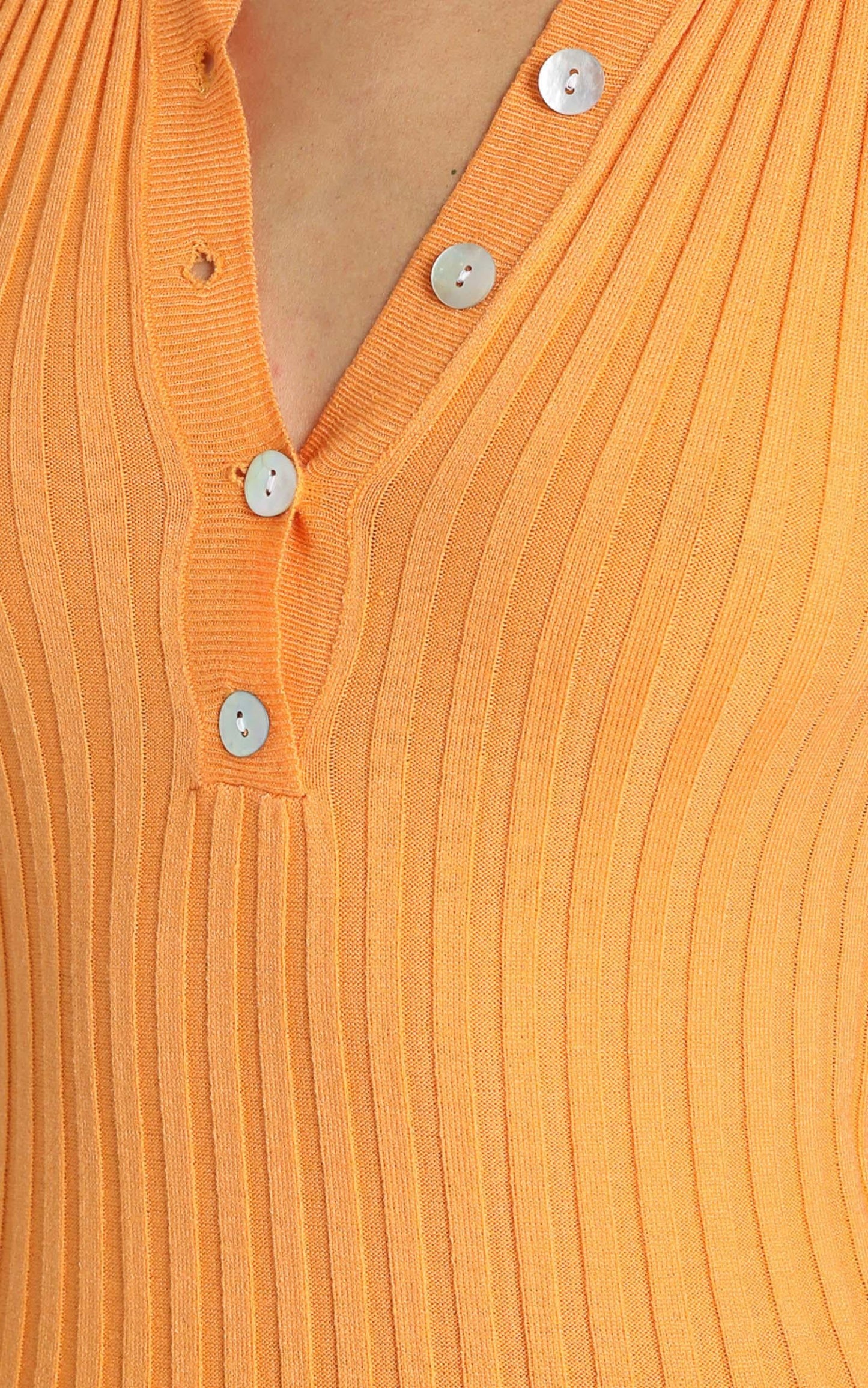 Callen Knit Dress in Mango