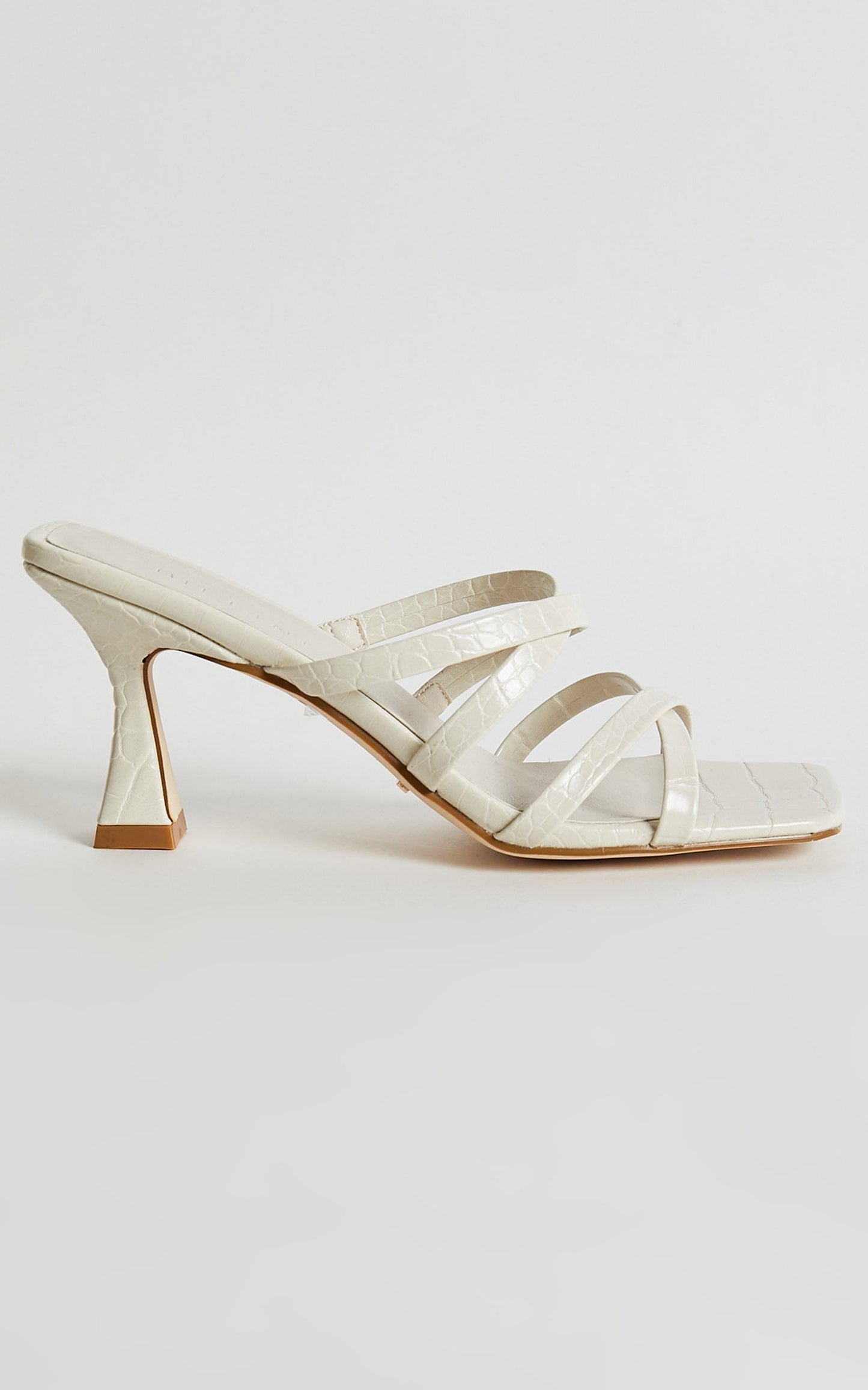 Billini - Brexton Heels in Bone Croc
