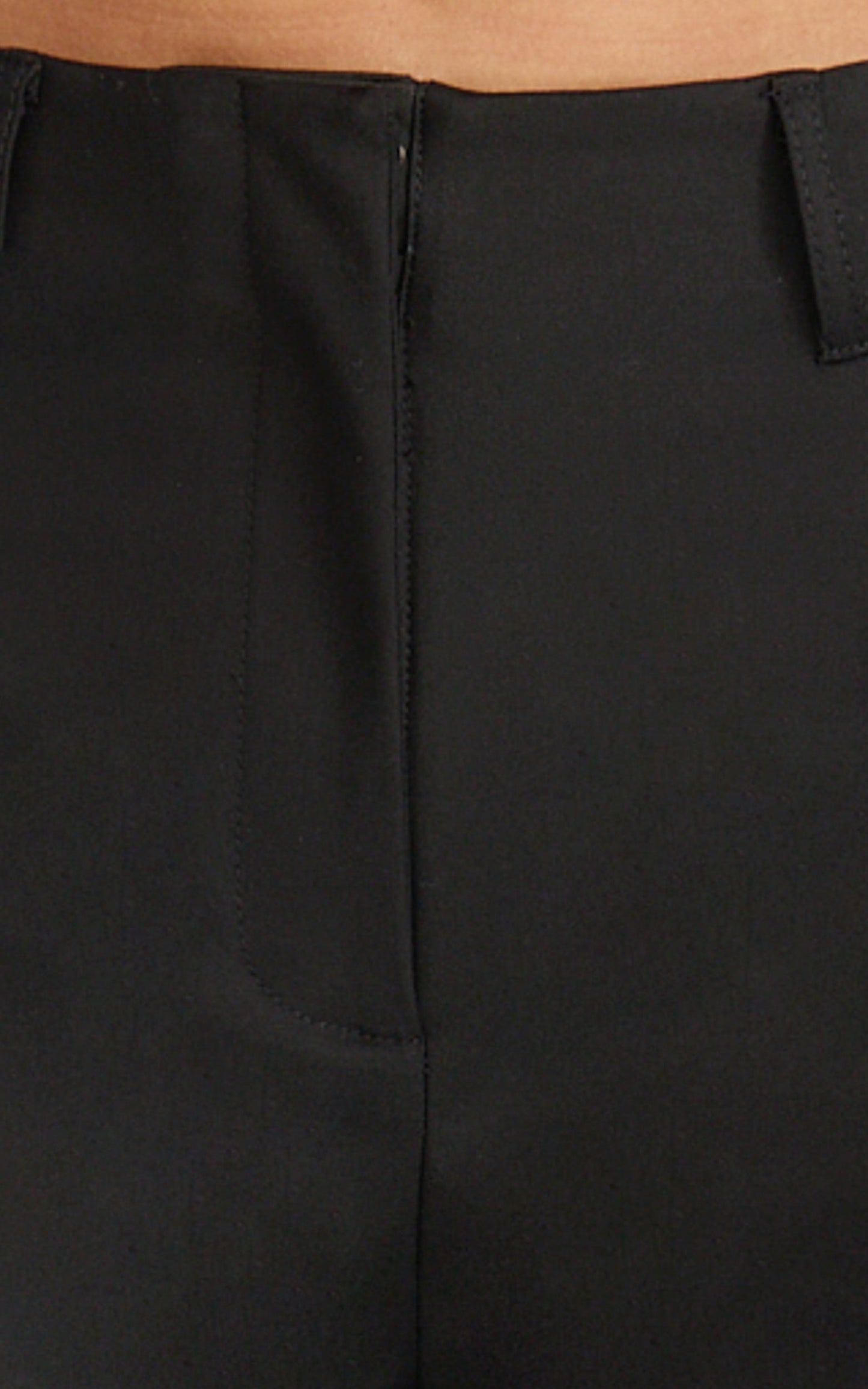 Pietra Pants - Straight Leg Pants in Black