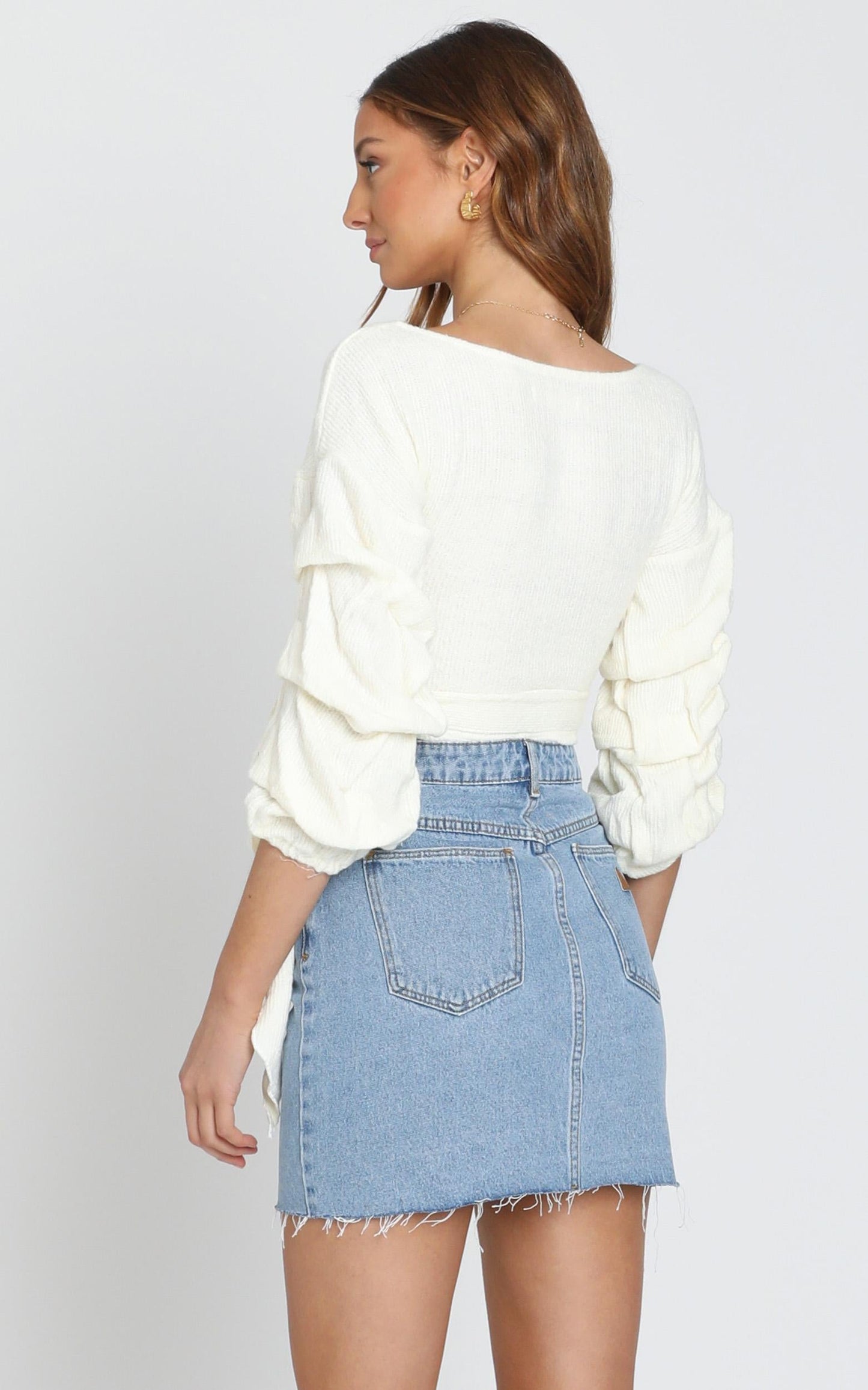 Good Decisions Knit Top in White