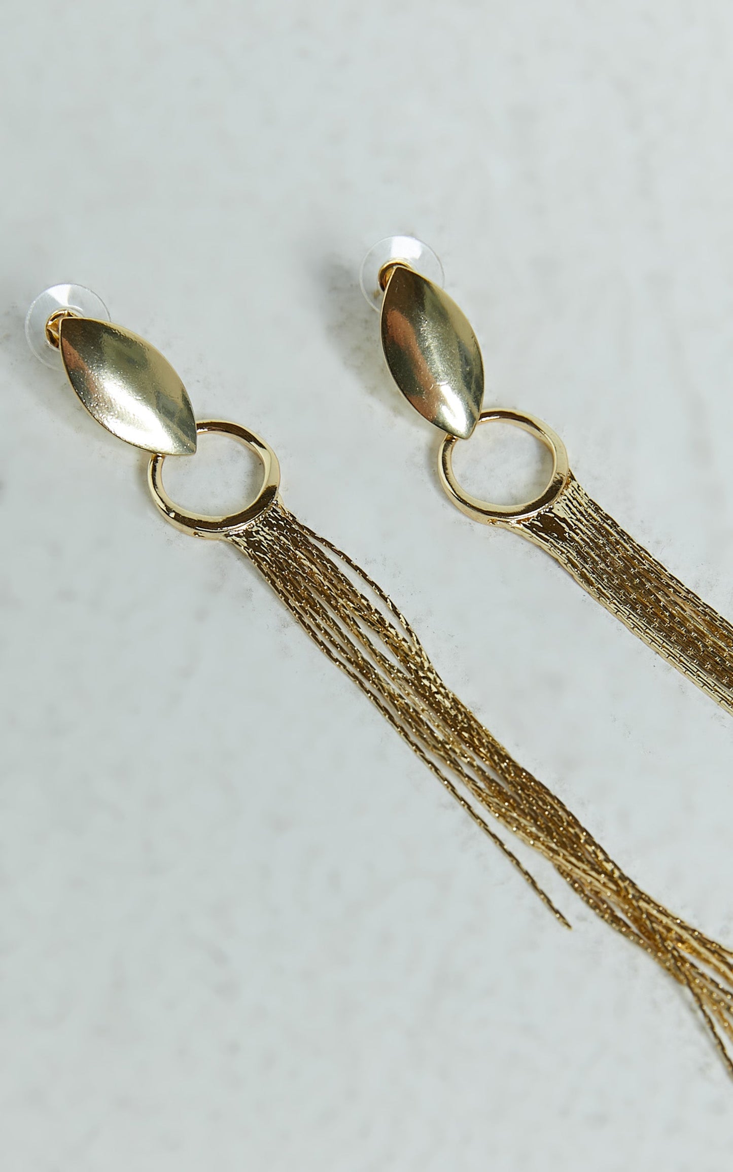 Beau Tassle Drop Earrings in Gold