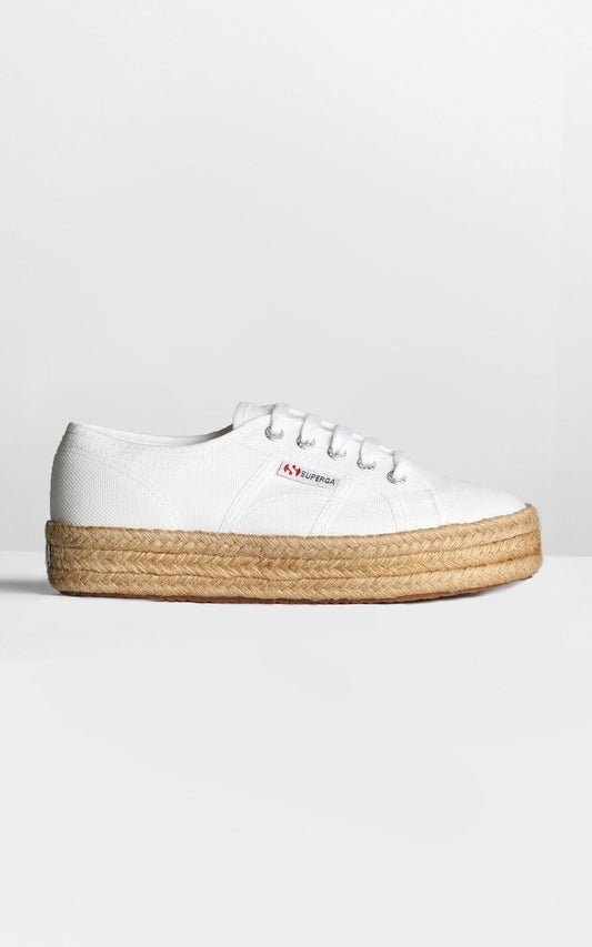 Superga - 2730 Cotropew Sneakers in White Canvas