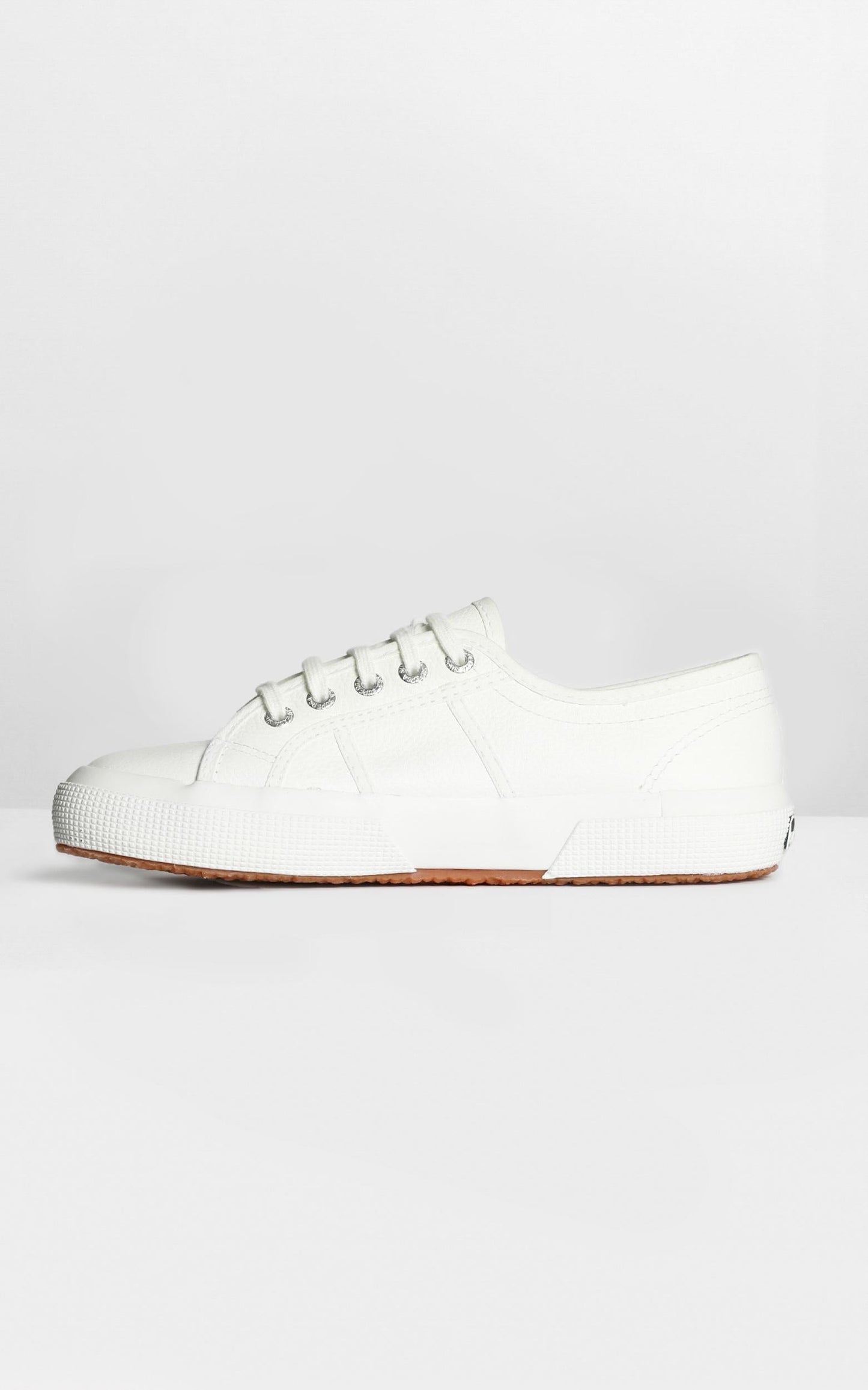 Superga - 2750 EFGLU Sneaker in White Leather