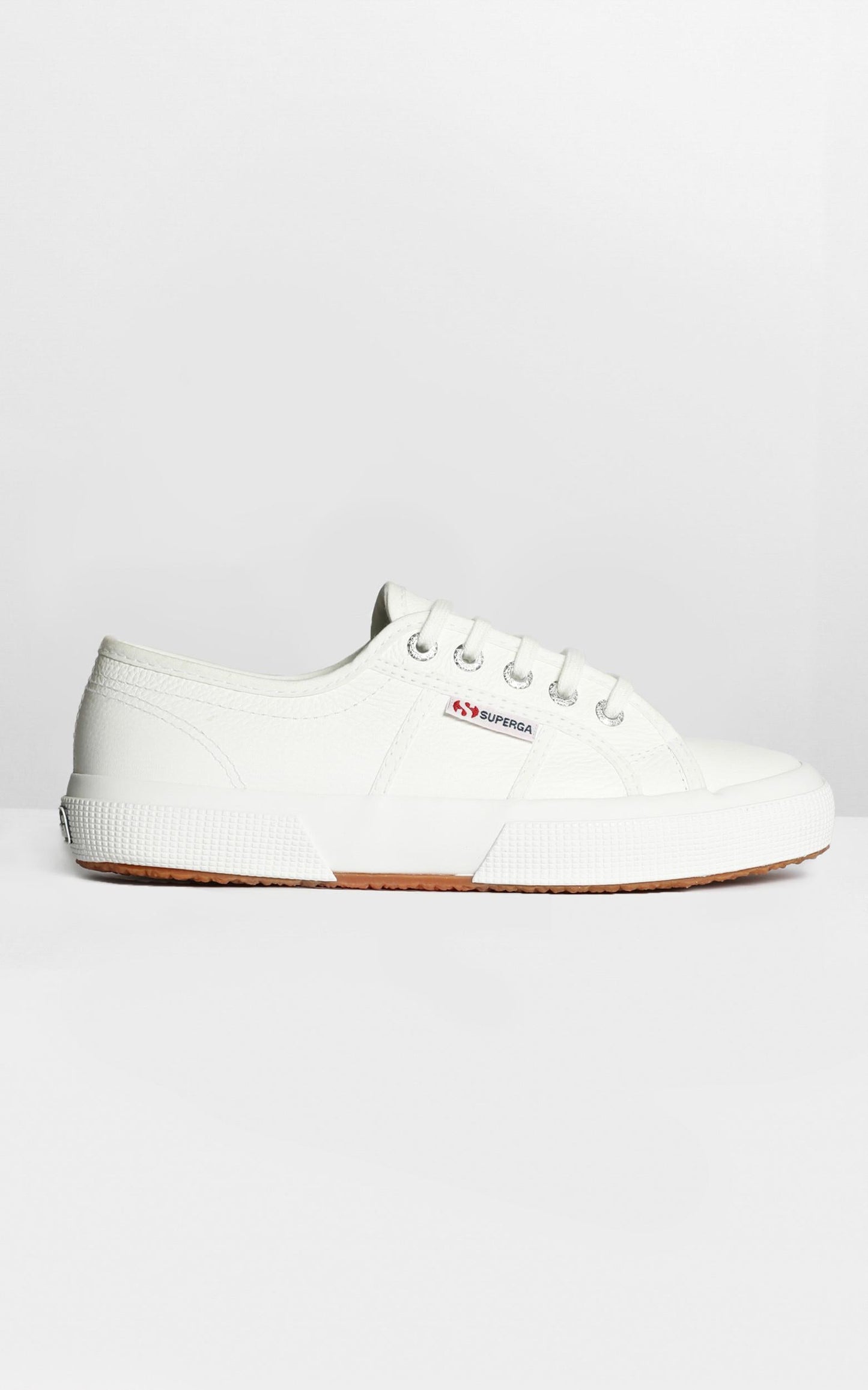 Superga - 2750 EFGLU Sneaker in White Leather