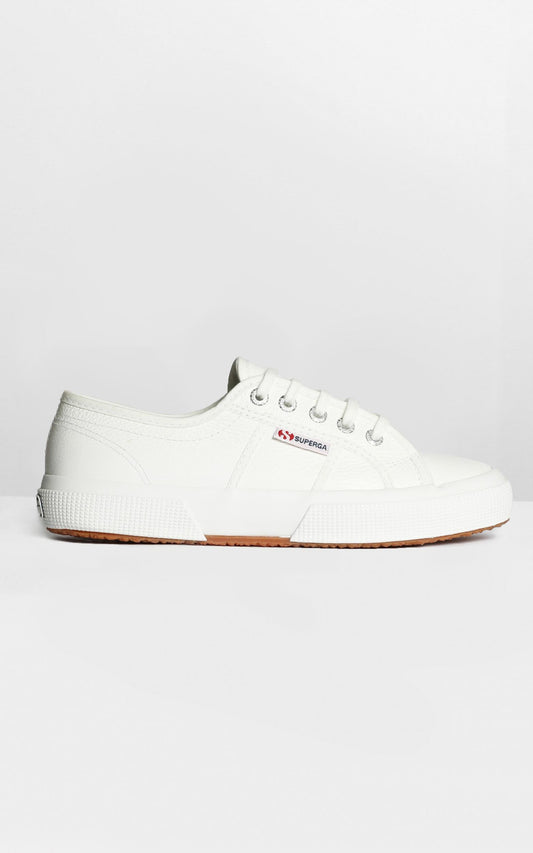 Superga - 2750 EFGLU Sneaker in White Leather