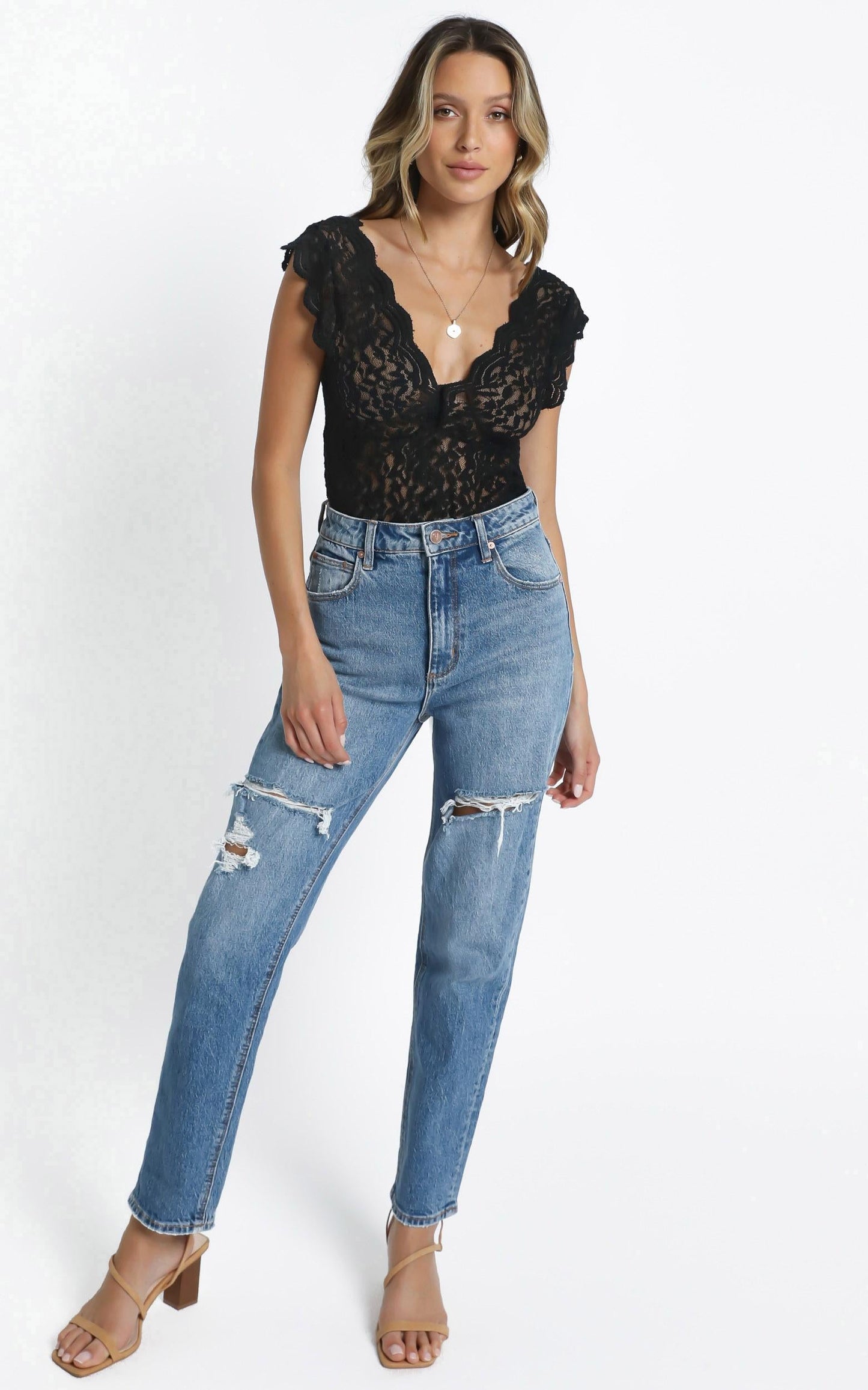 Gemima Bodysuit in Black