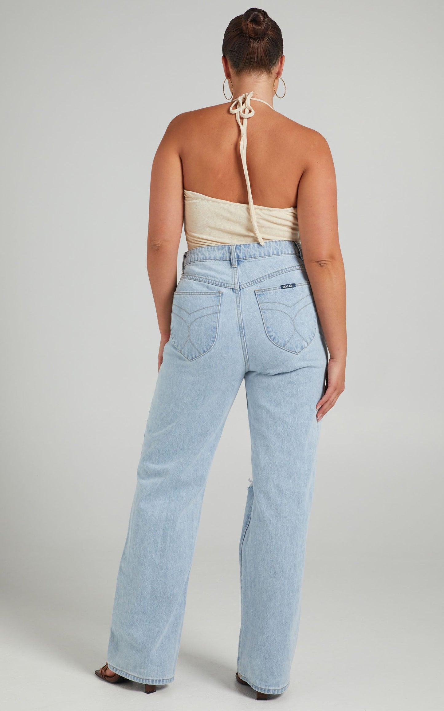 Rolla's x Sofia Richie - Heidi Jean in Holiday Blue Organic