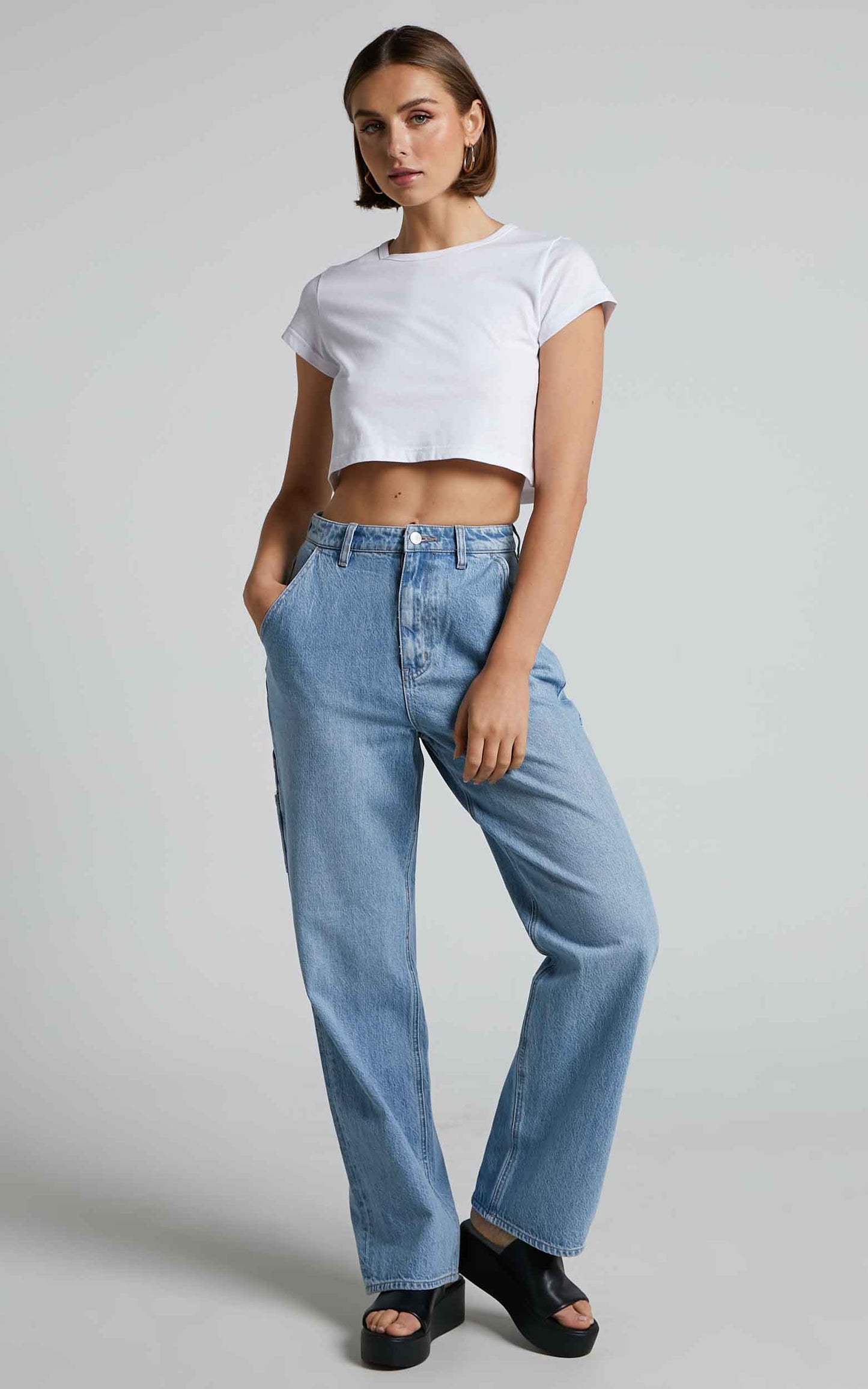 Riders by Lee - Hi Baggy Jeans in Fantasy Blue