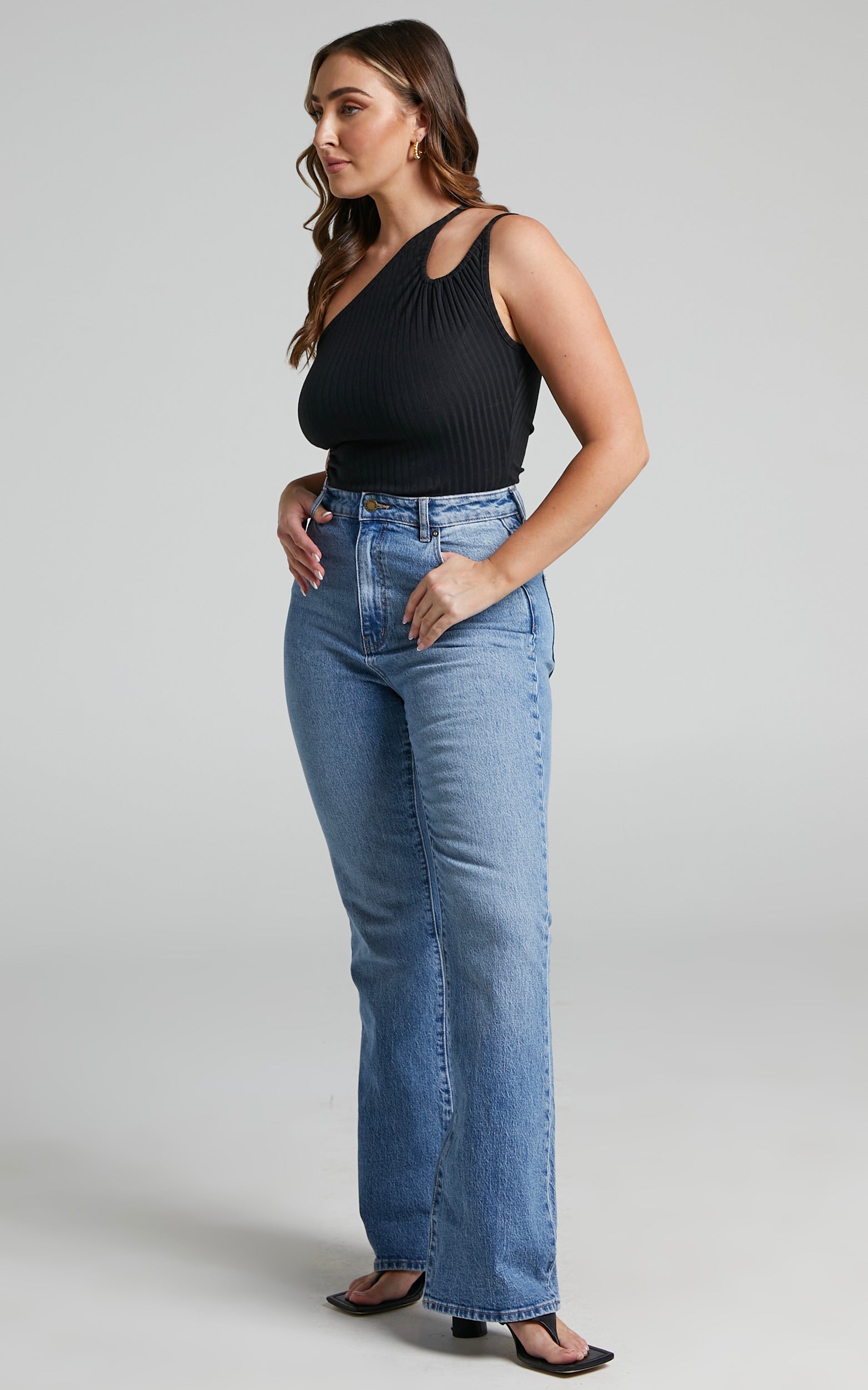 4TH & RECKLESS - AGNES BODYSUIT in Black