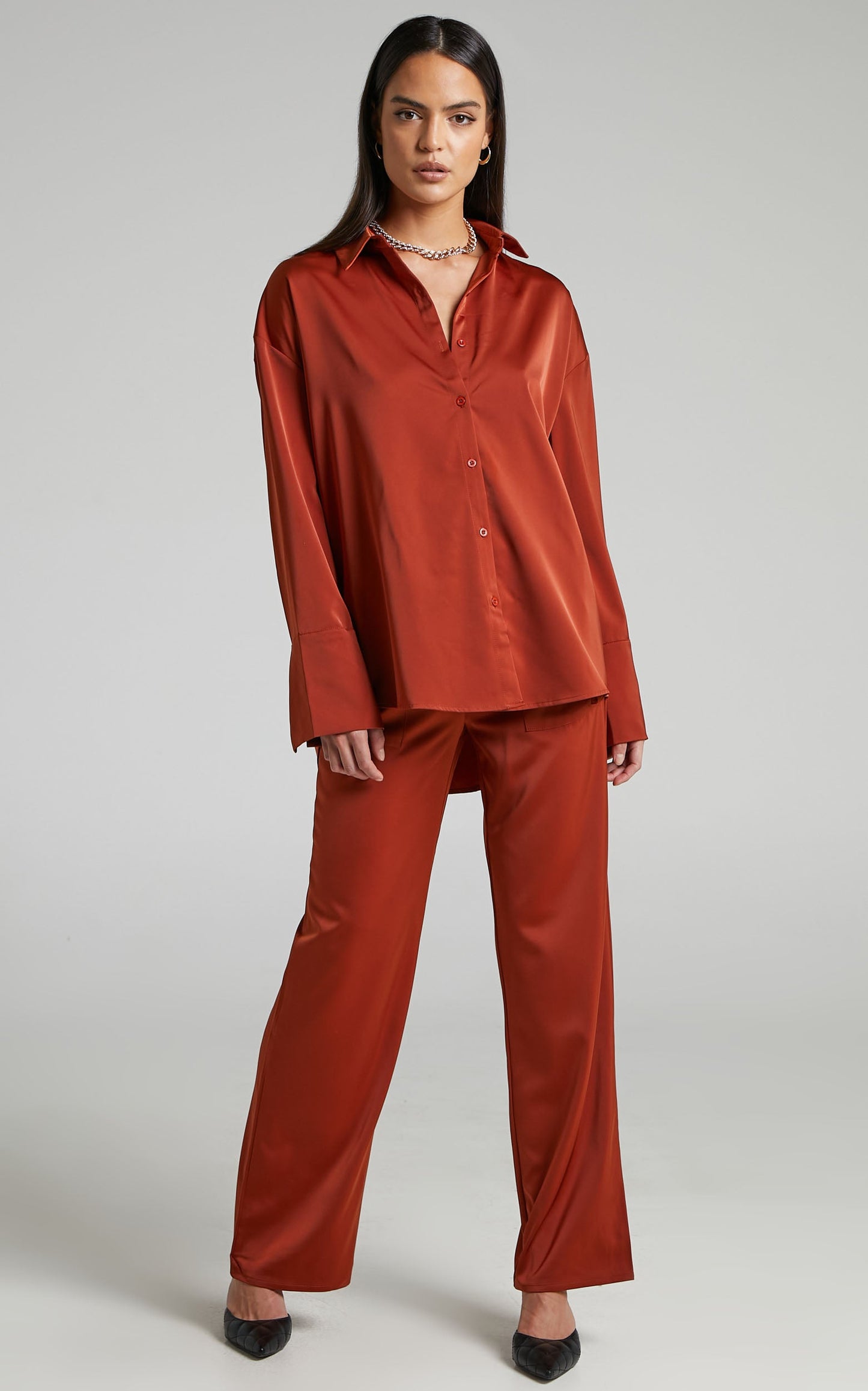 4th & Reckless - Joline Shirt in Rust