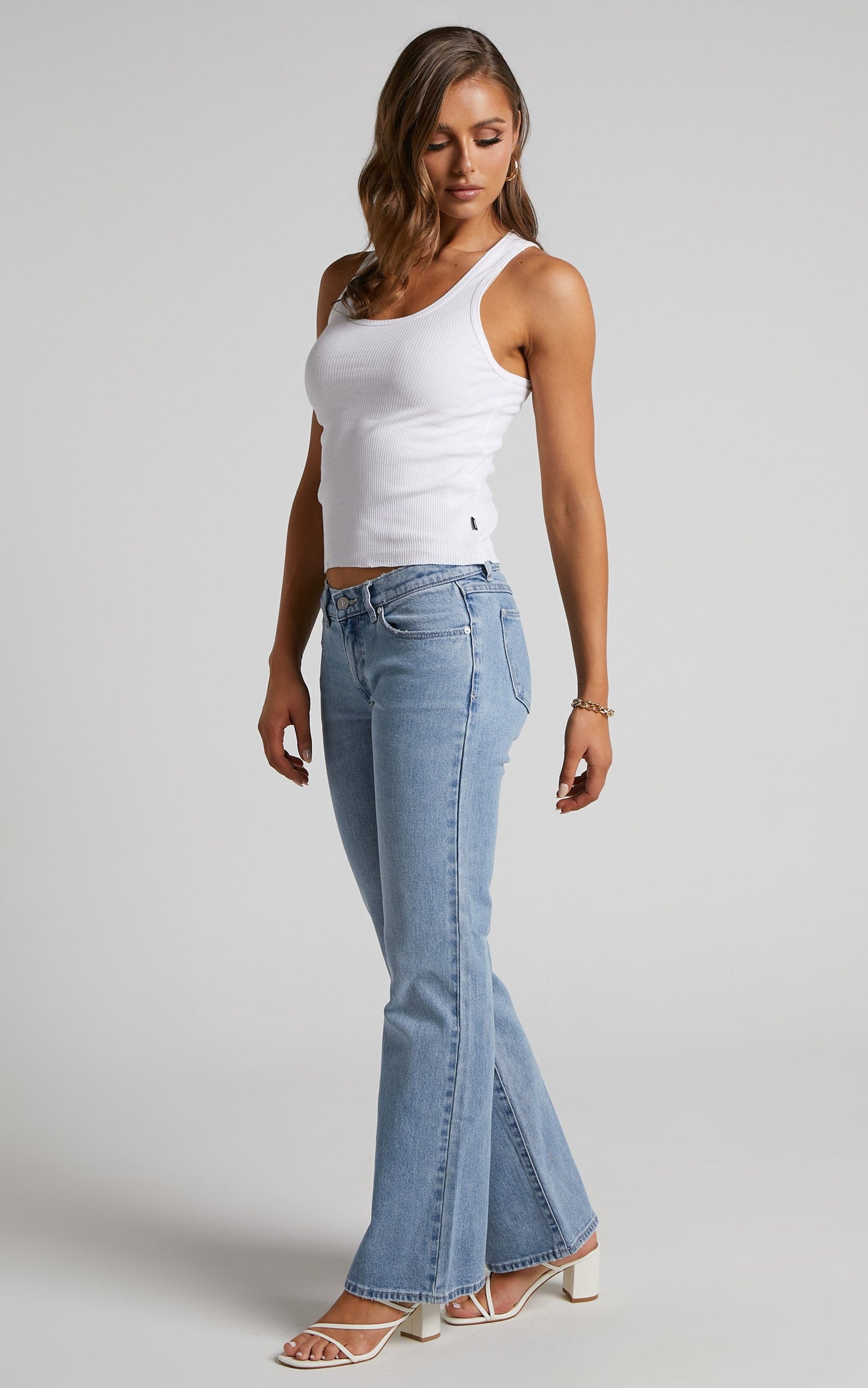 Abrand - A '99 Low Boot Courtney Jean in Light Vintage Blue