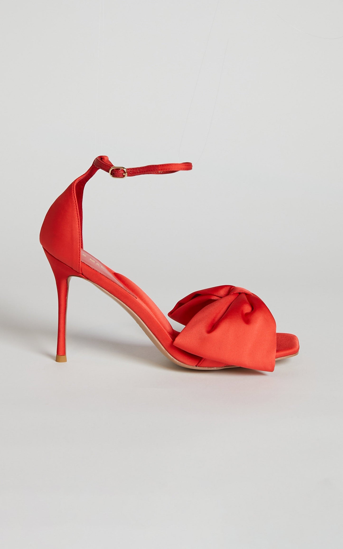 Alias Mae - Minka in Bright Tomato Satin