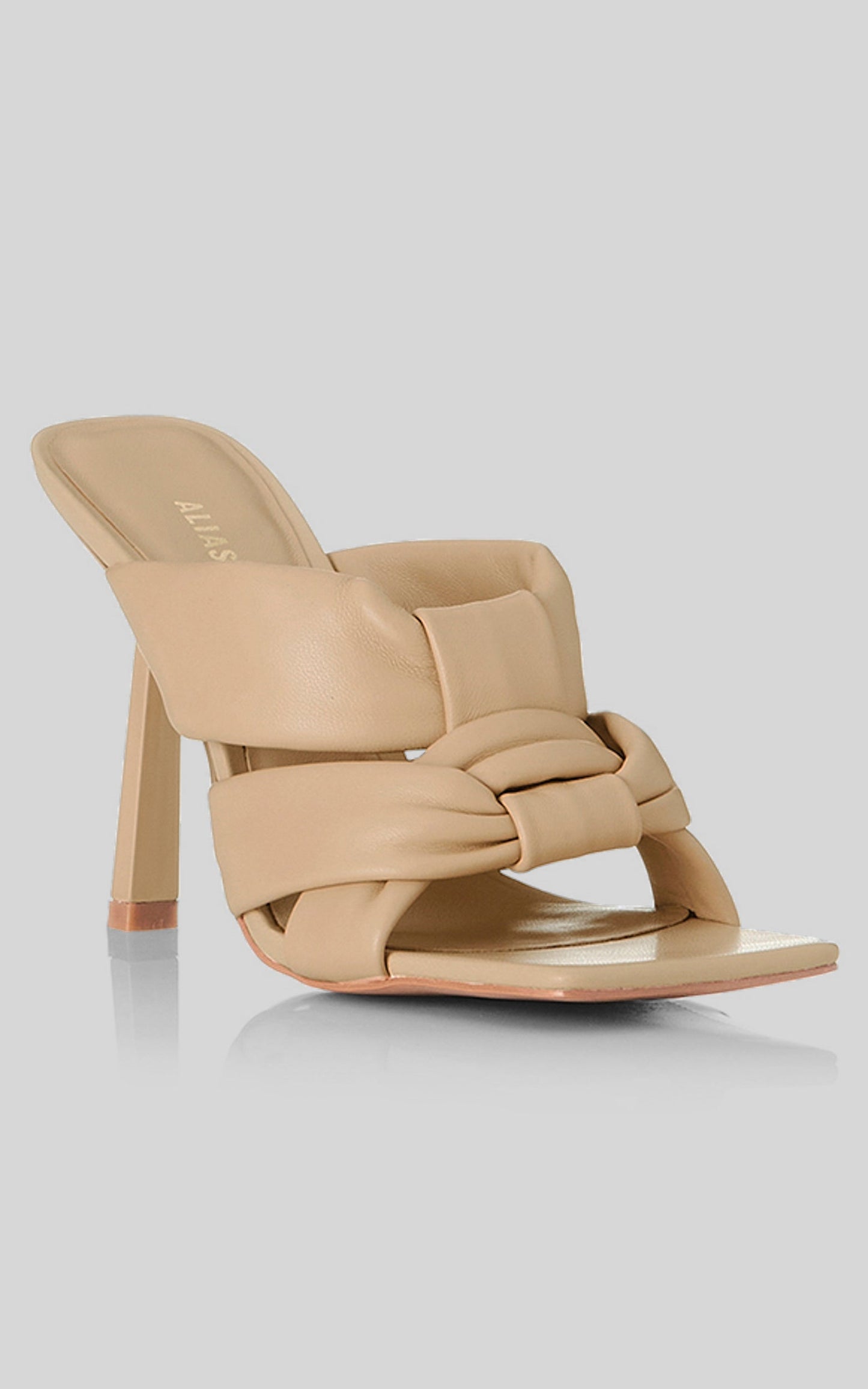 Alias Mae - Astor Heels in Natural Leather