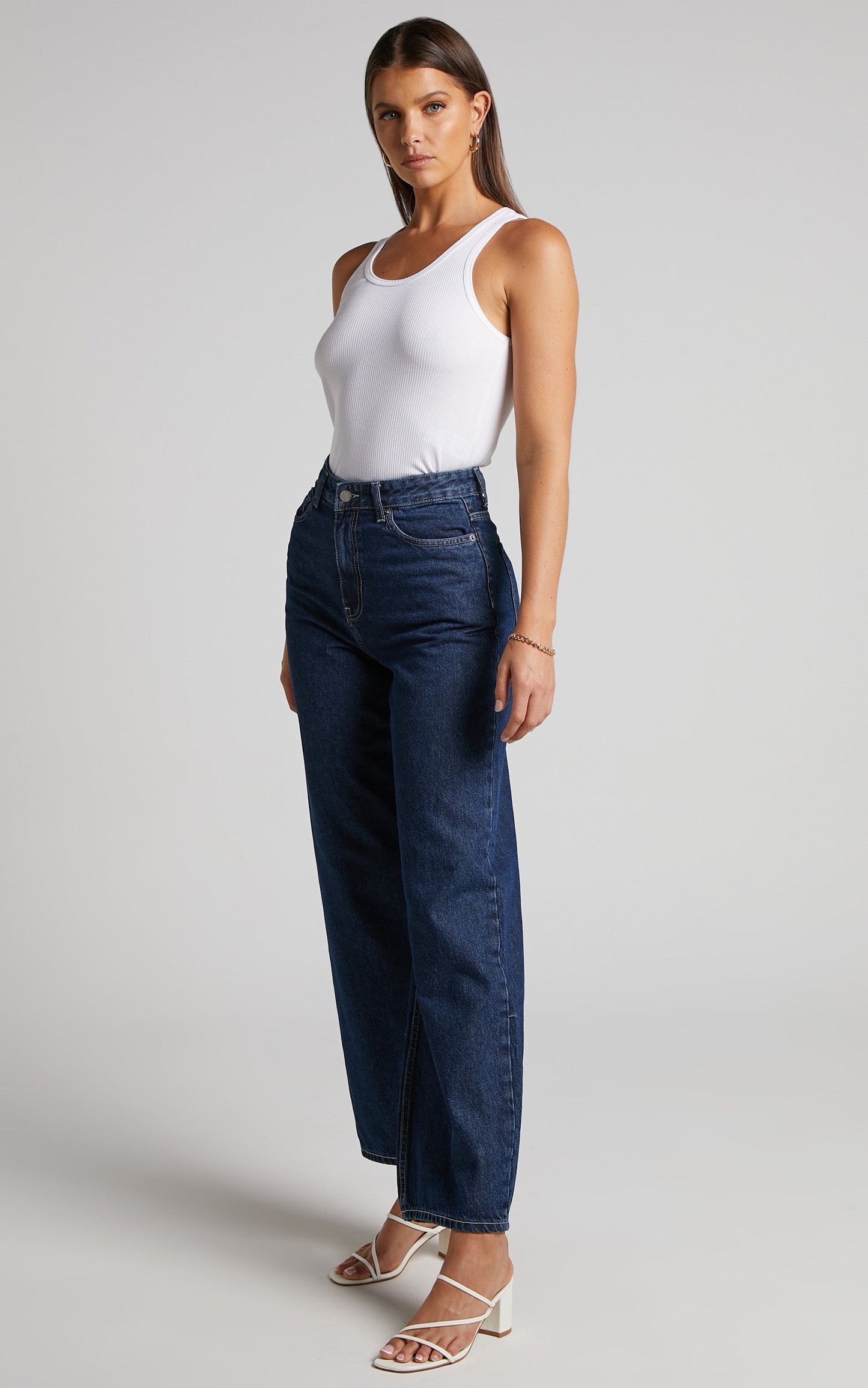 Dr Denim - Donna Jean in Pebble Dark Blue
