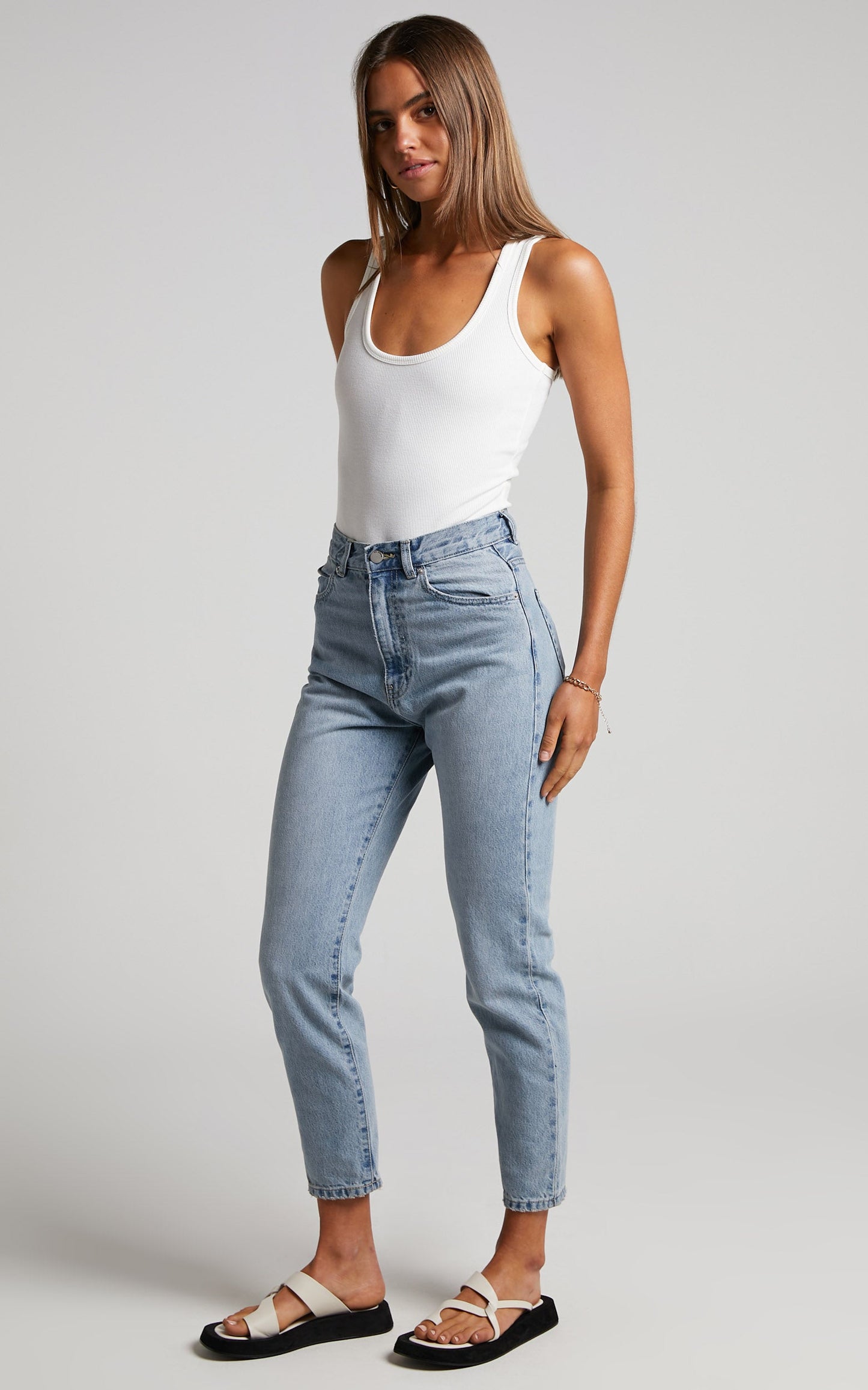 Dr Denim - Nora Jean in Drift Light Blue