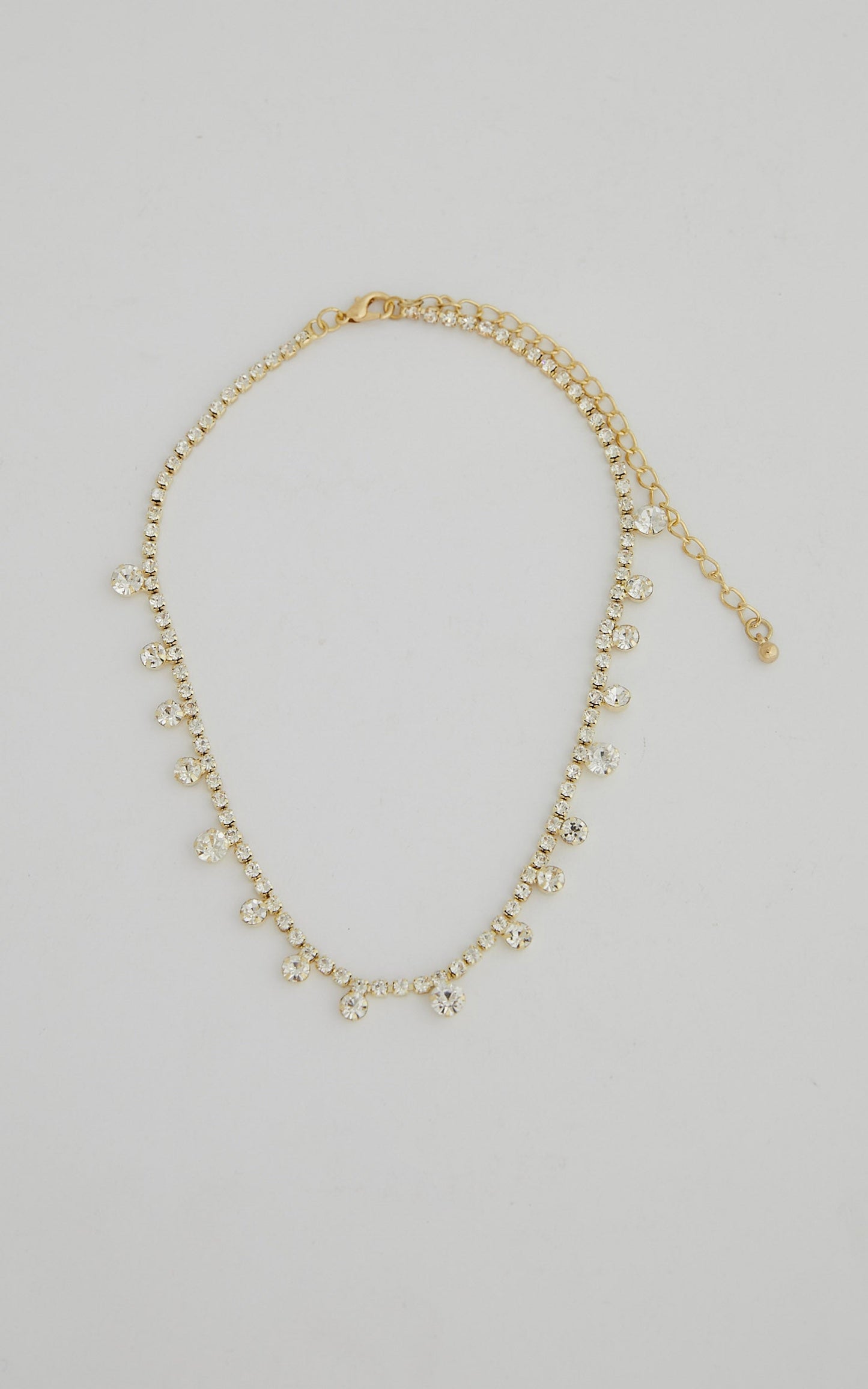Herzelinde Diamante Necklace in Gold