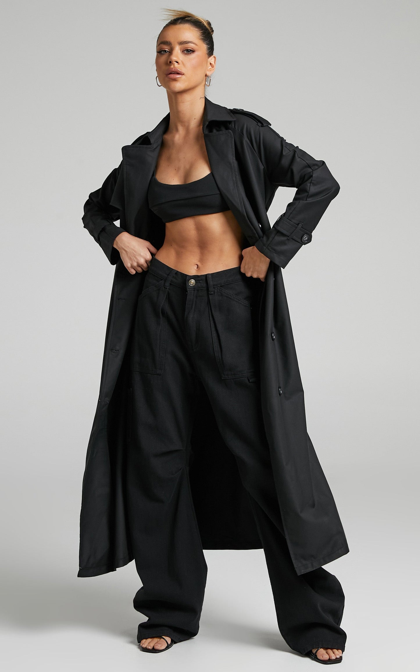 Lioness - Trencherous Coat in Onyx