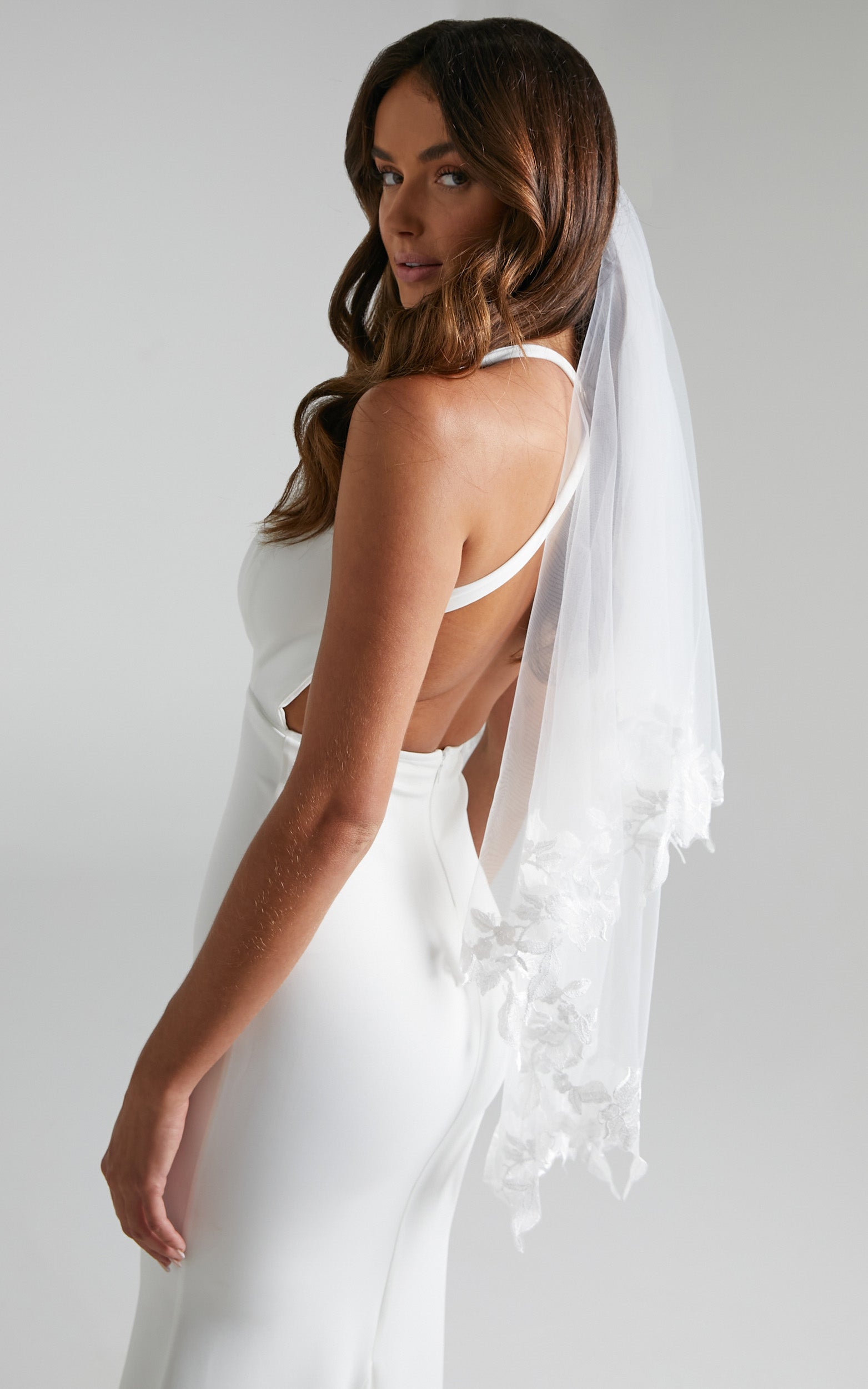 Darling Veil in White