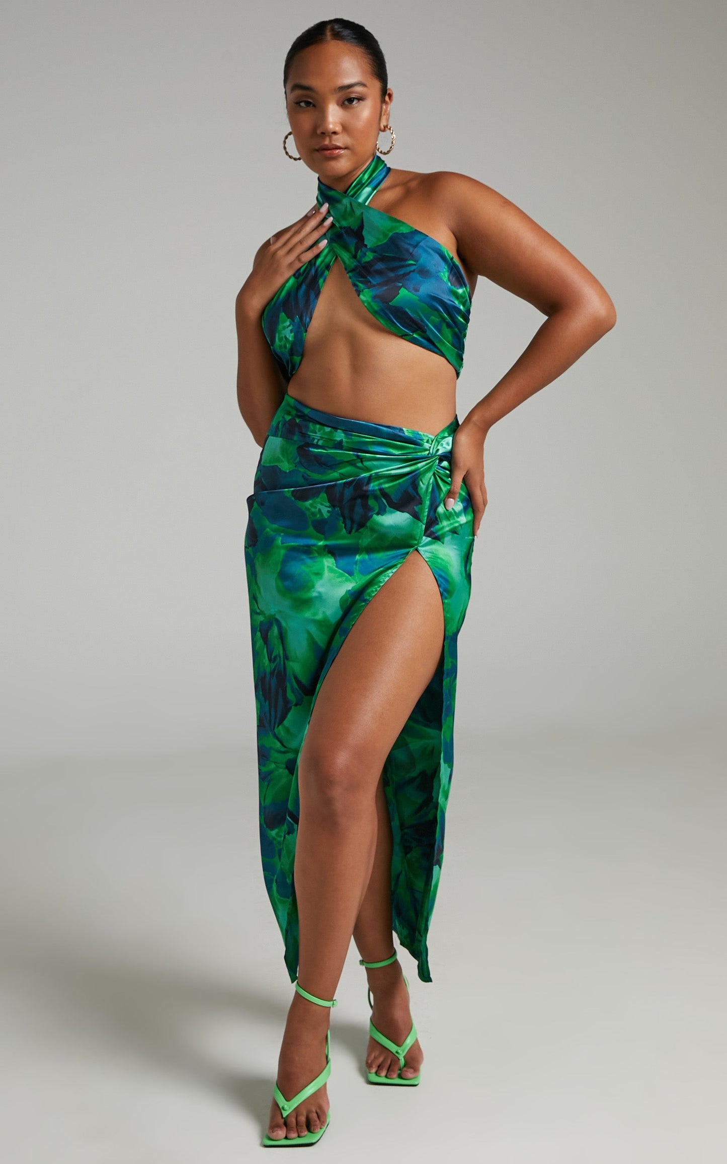 RUNAWAY THE LABEL - SCARLETT SKIRT in Green