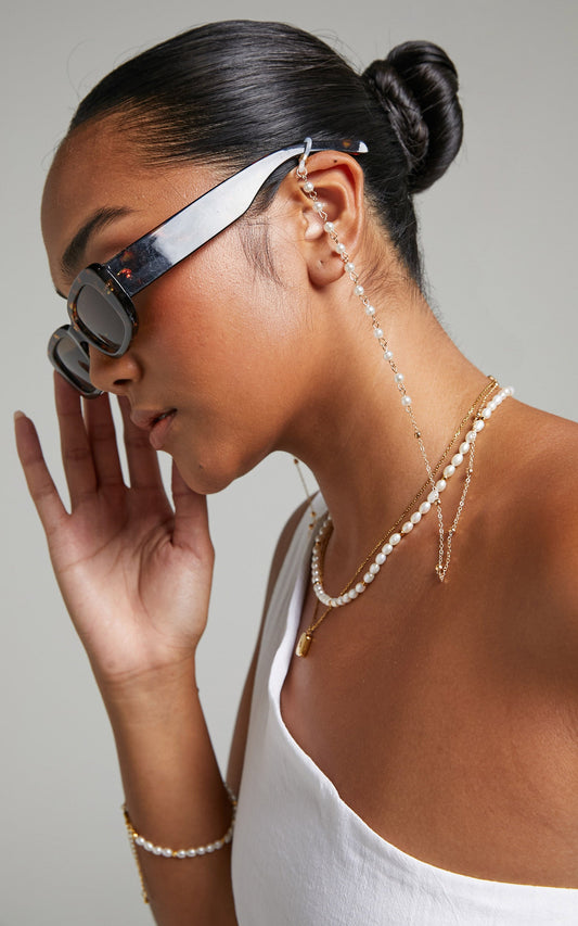 Rosdale Sunglass Chain in Pearl