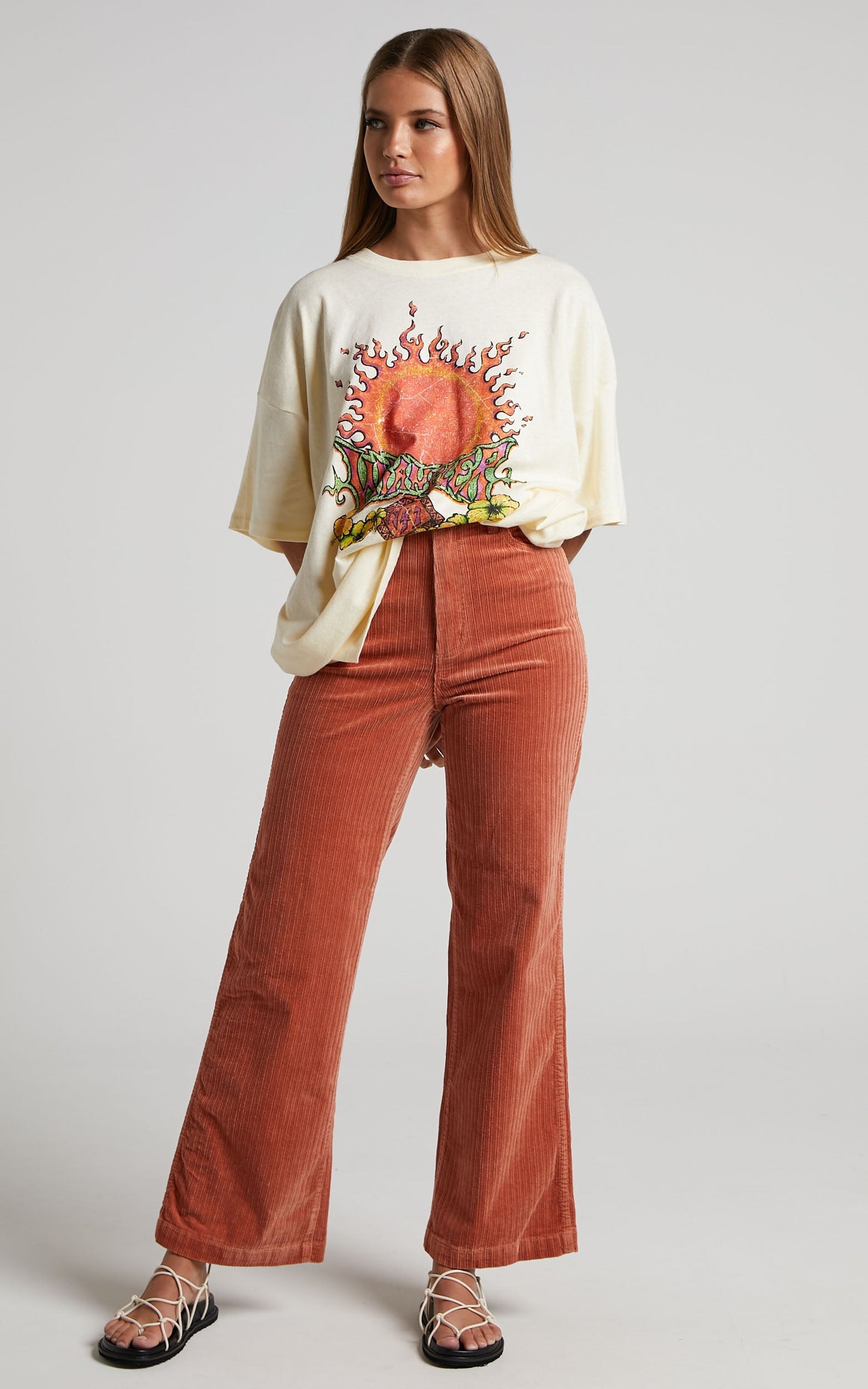 Wrangler - Blazin Tee in Popcorn