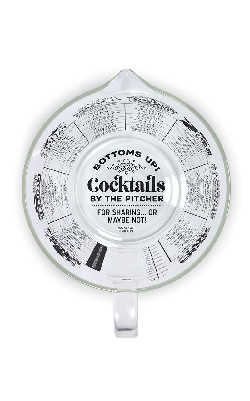 Fred Good Measure - Cocktail Recipe Pitcher