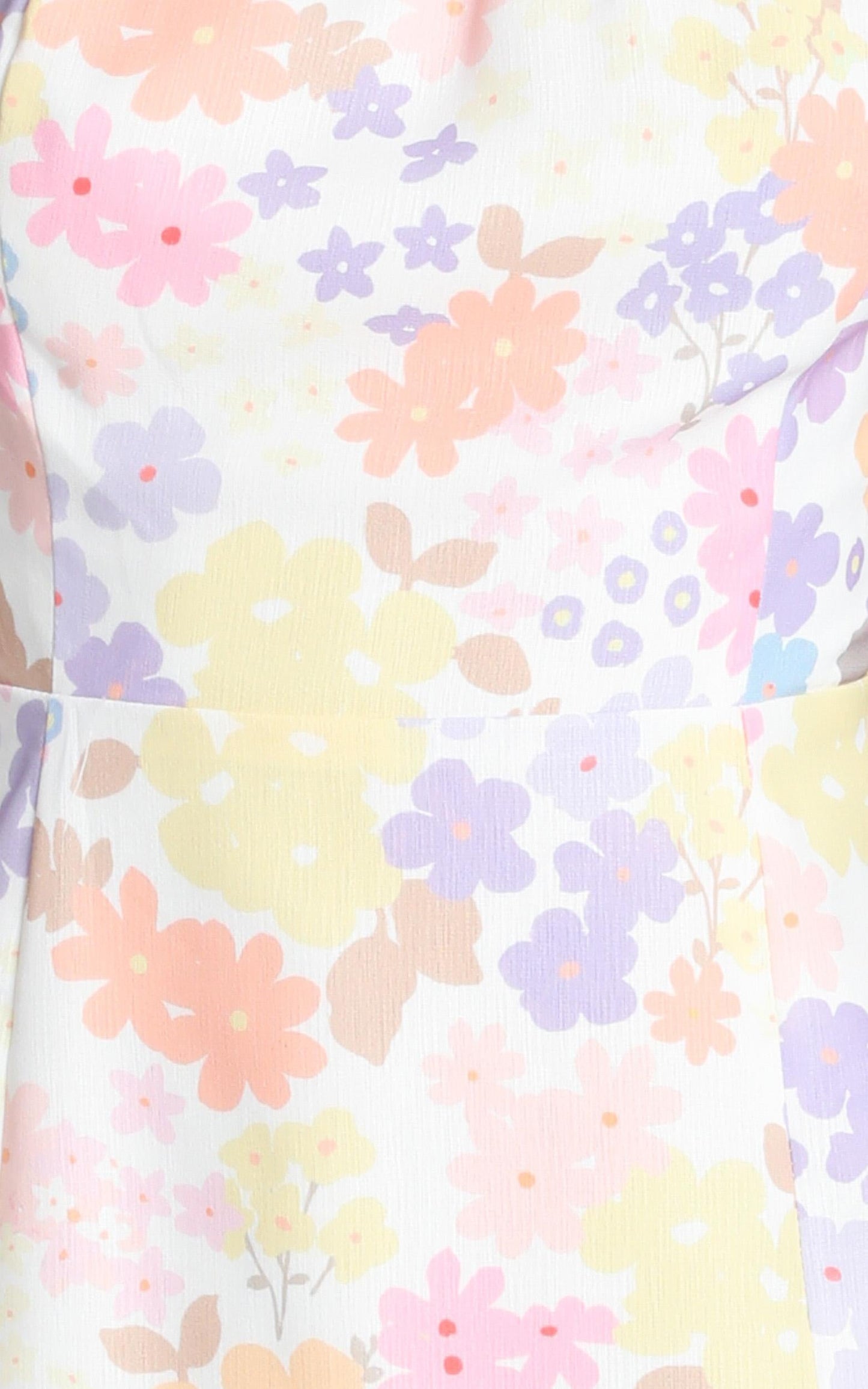 Making Promises Dress in White Floral