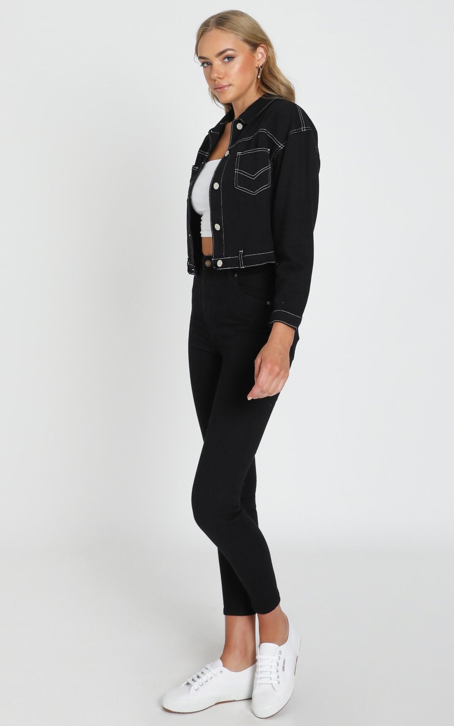 More The Merrier Jacket in Black