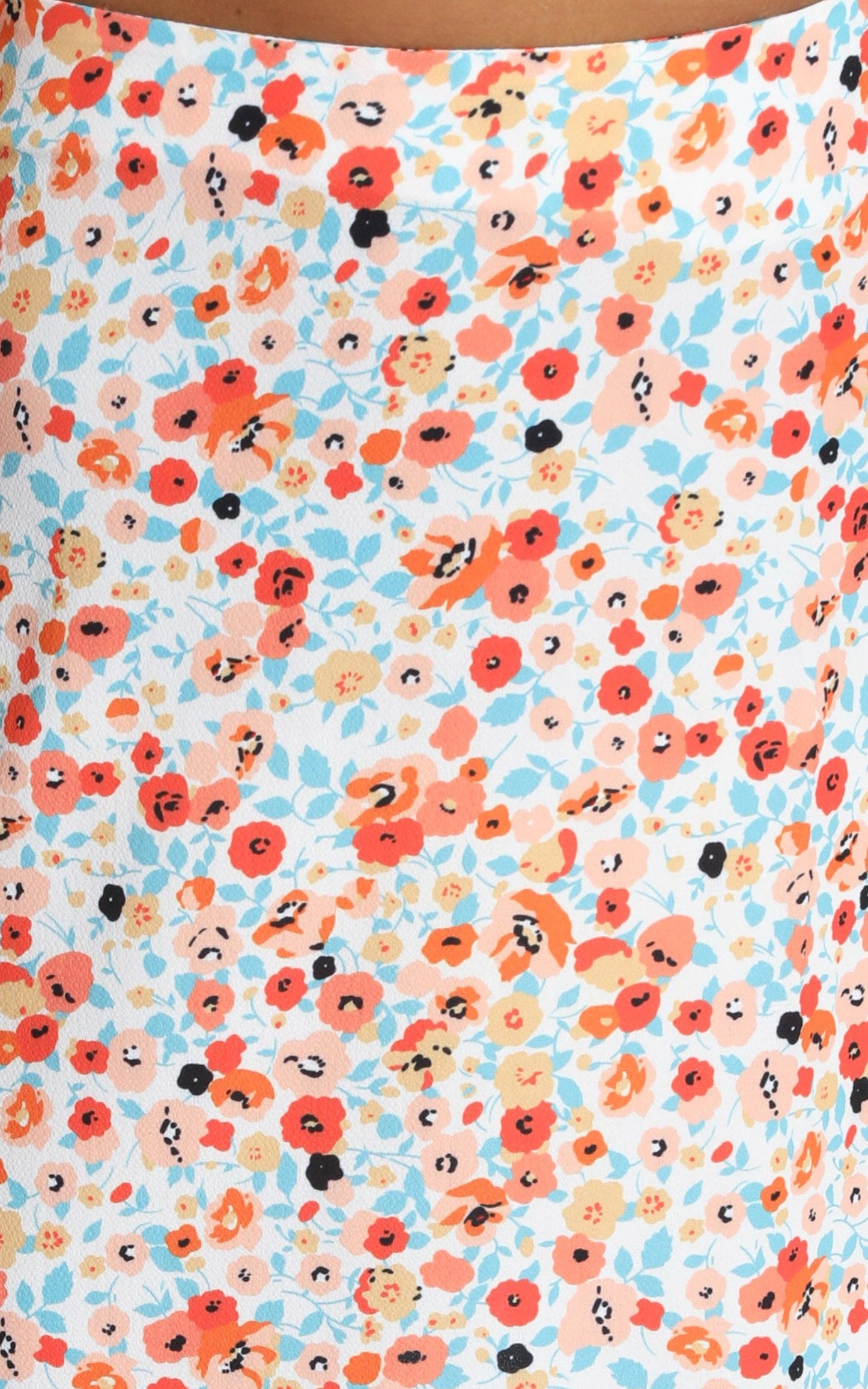 Running Away Skirt in Multi Floral