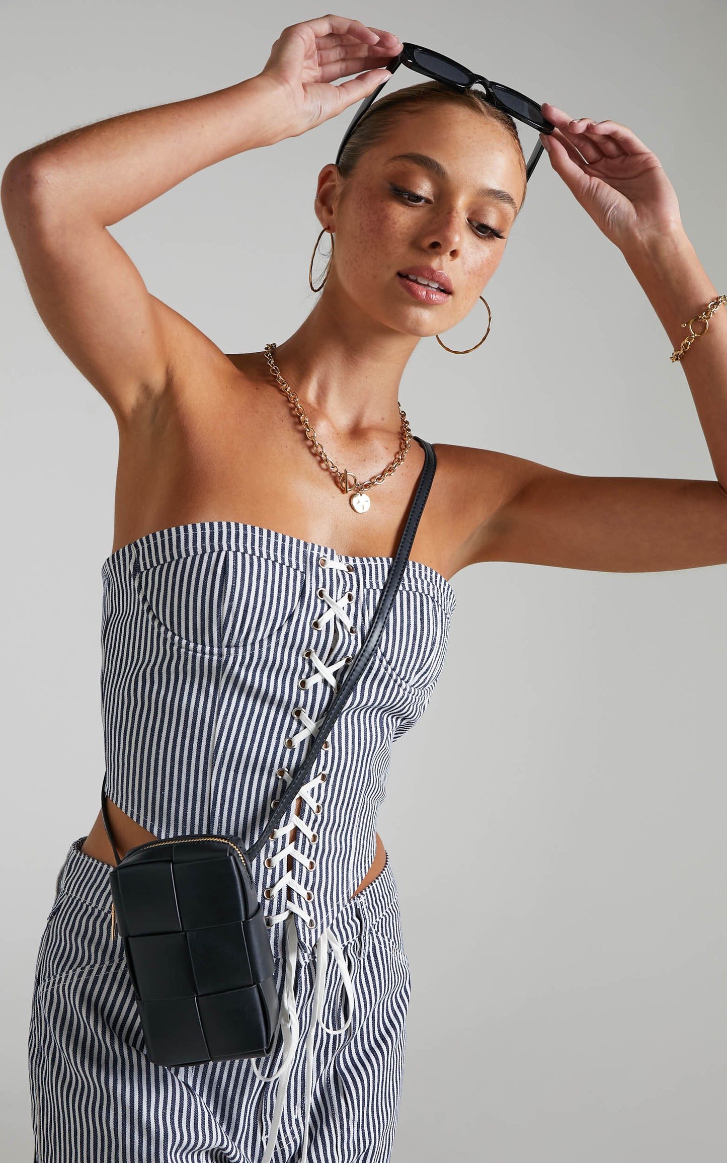 Lilith Crossbody Bag in Black