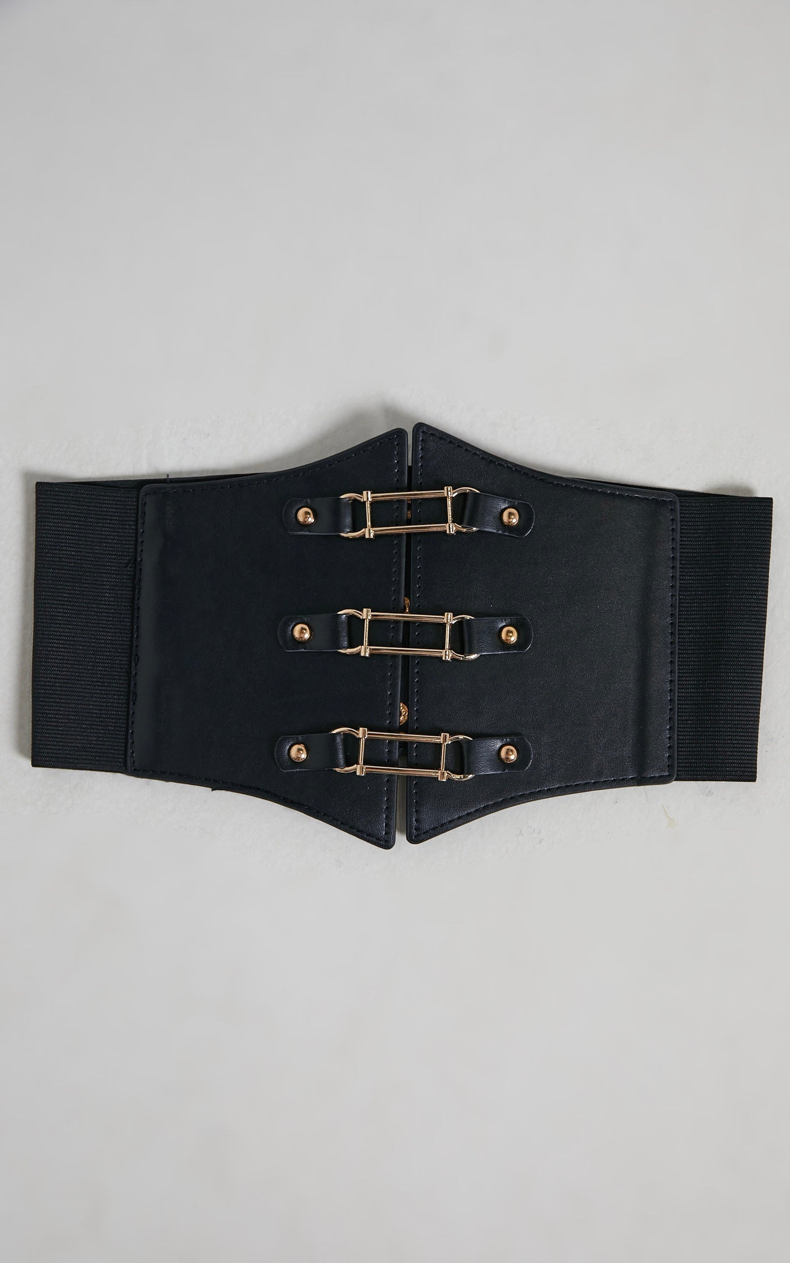 Ponee Corset Belt in Black