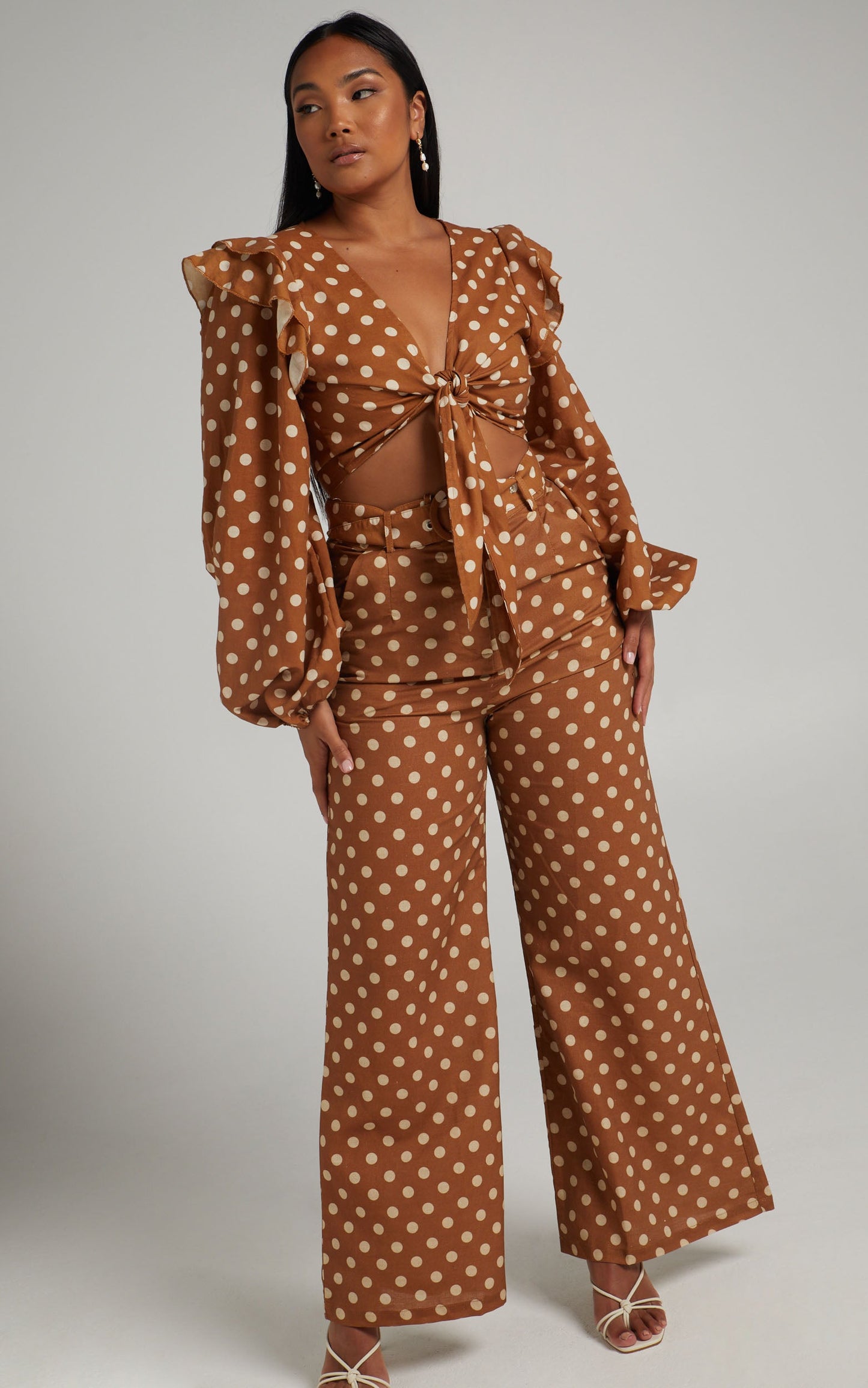 Charlie Holiday - High Waisted Maple Pants in Spot
