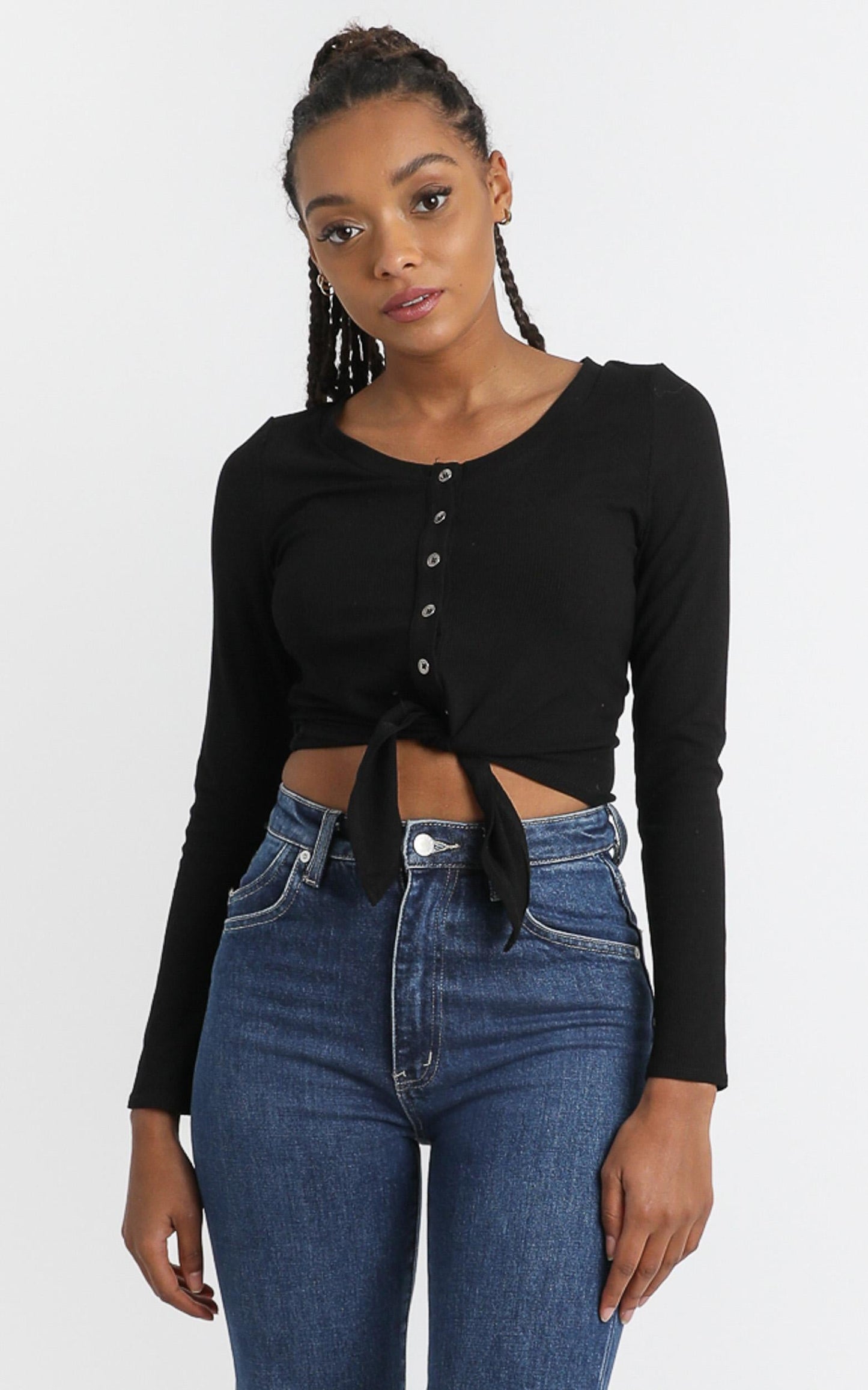Nastasia Top in Black