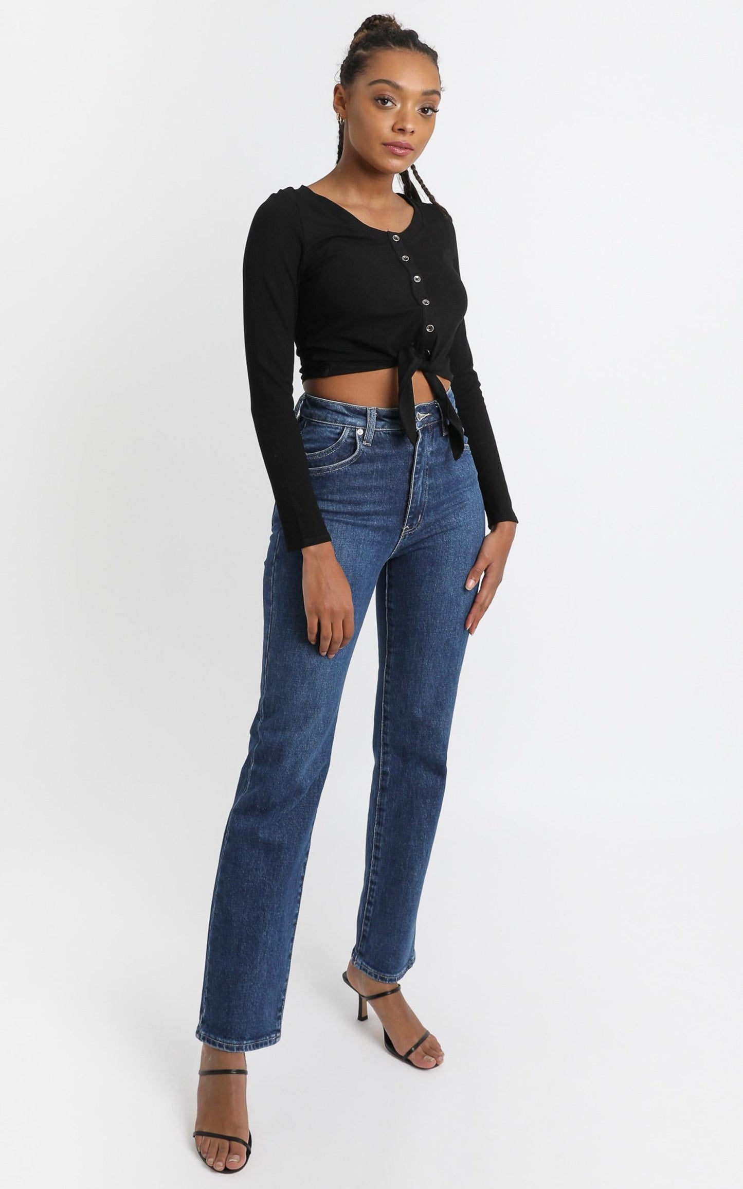 Nastasia Top in Black