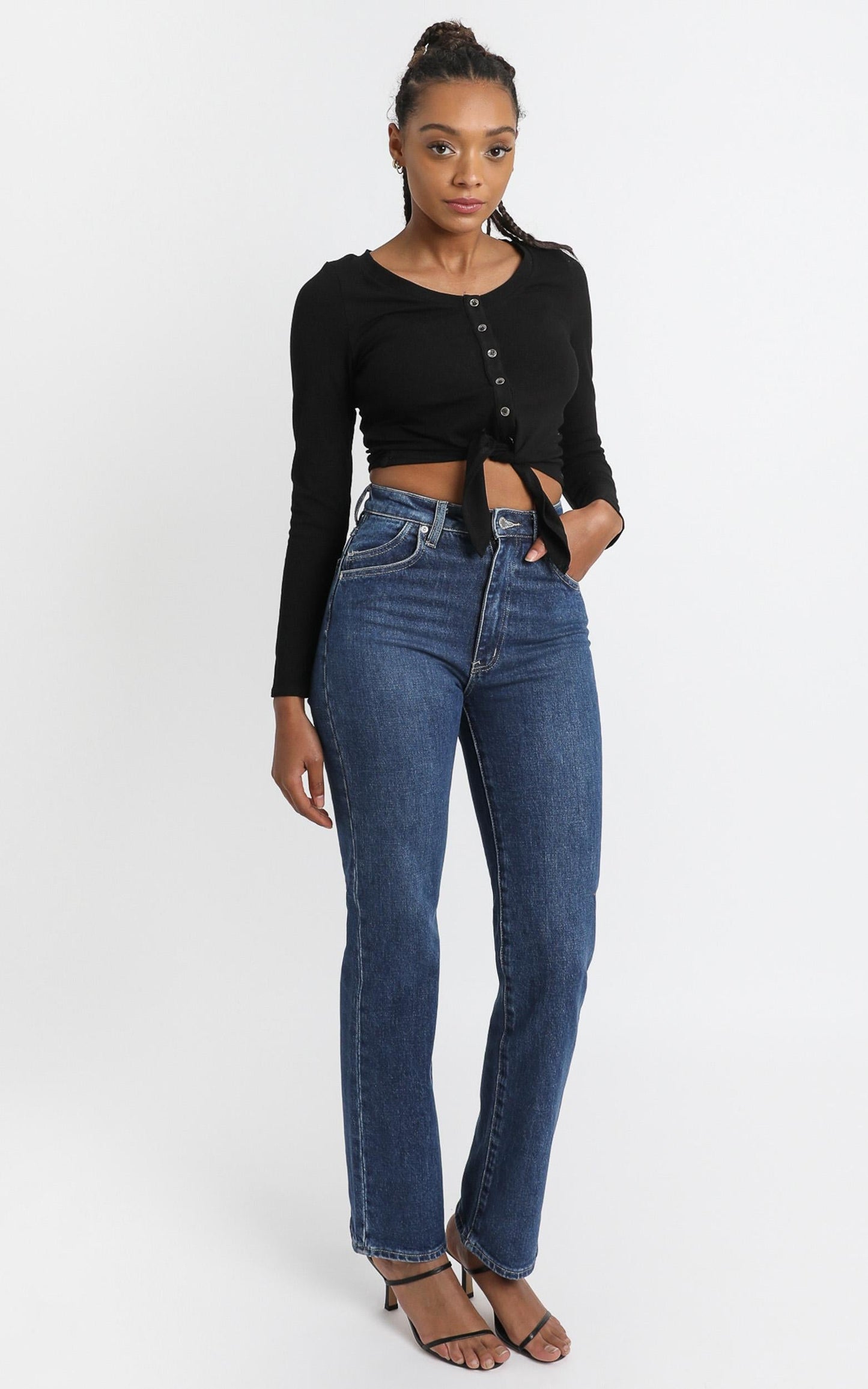 Nastasia Top in Black