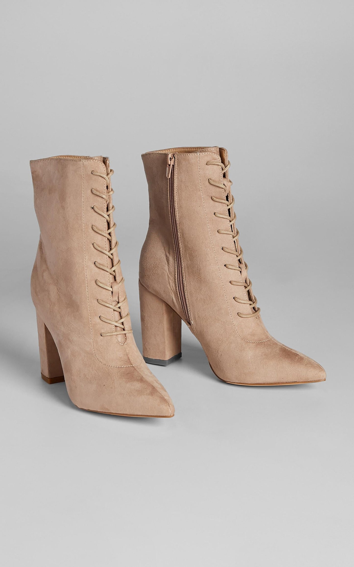 Verali - Danielle Boots in Blush Micro