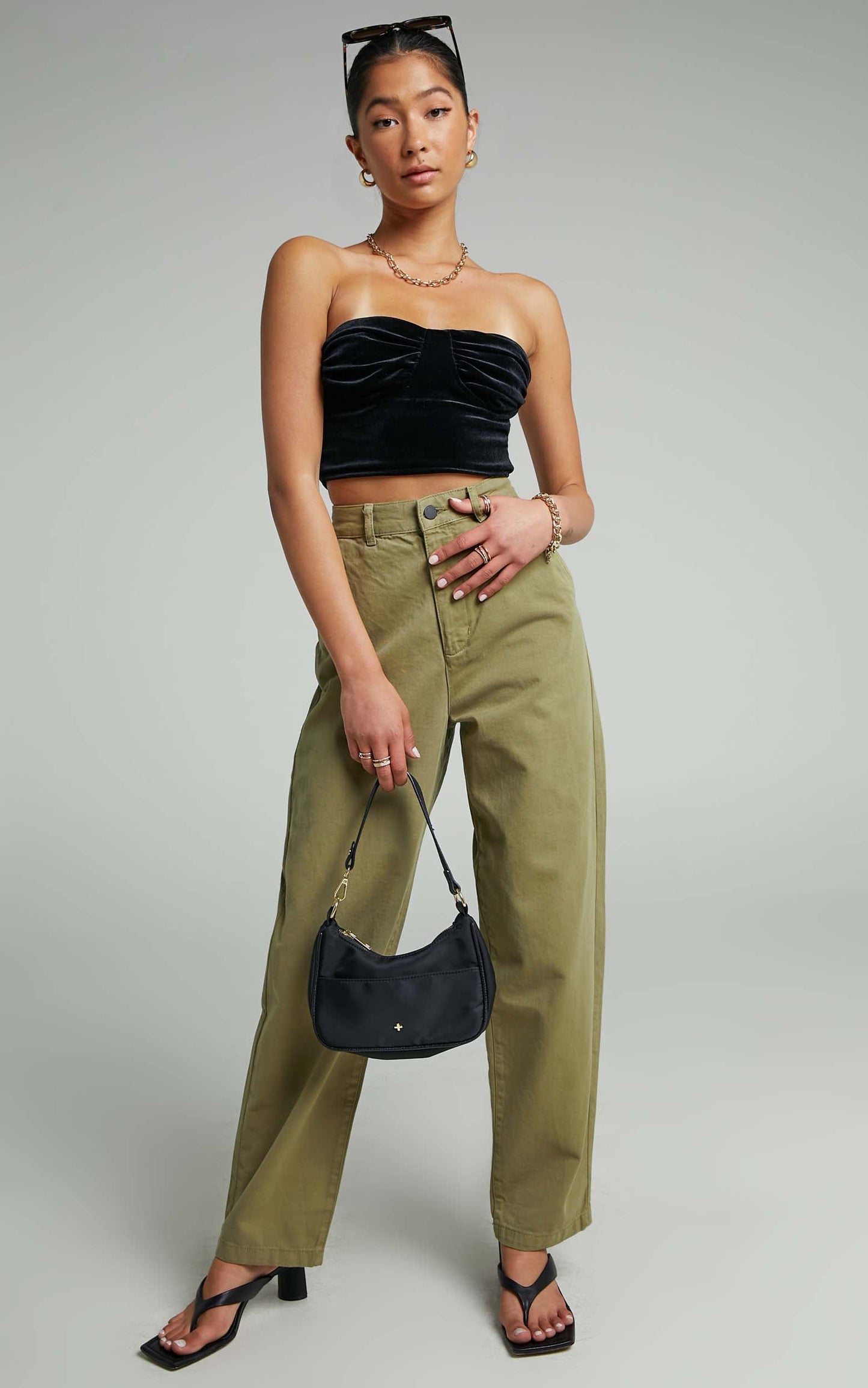 Dr Denim - Bella Pants in Olive