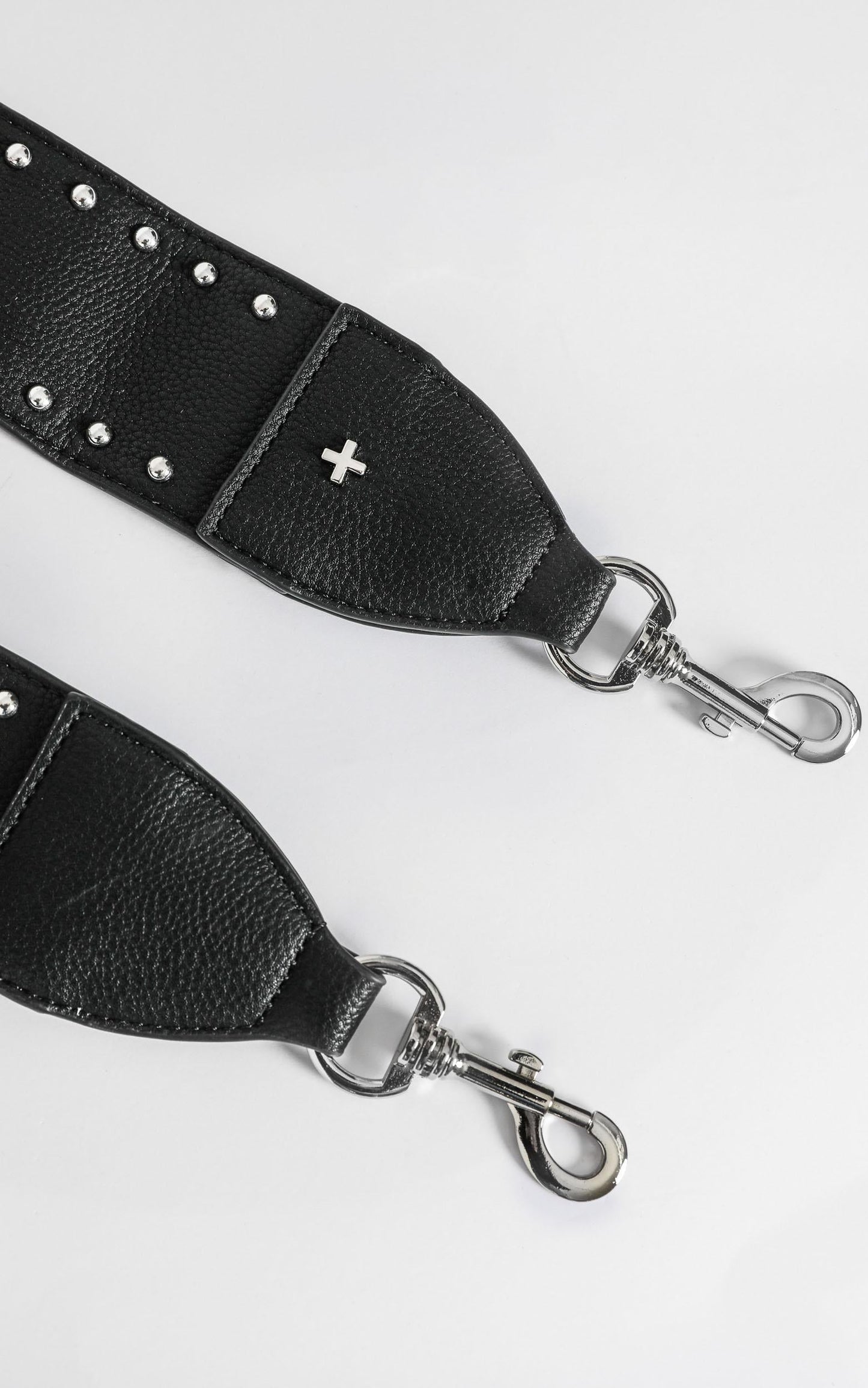 Peta and Jain - Twain Stud Bag Strap in Black