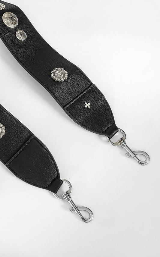 Peta and Jain - Twain Western Bag Strap in Black