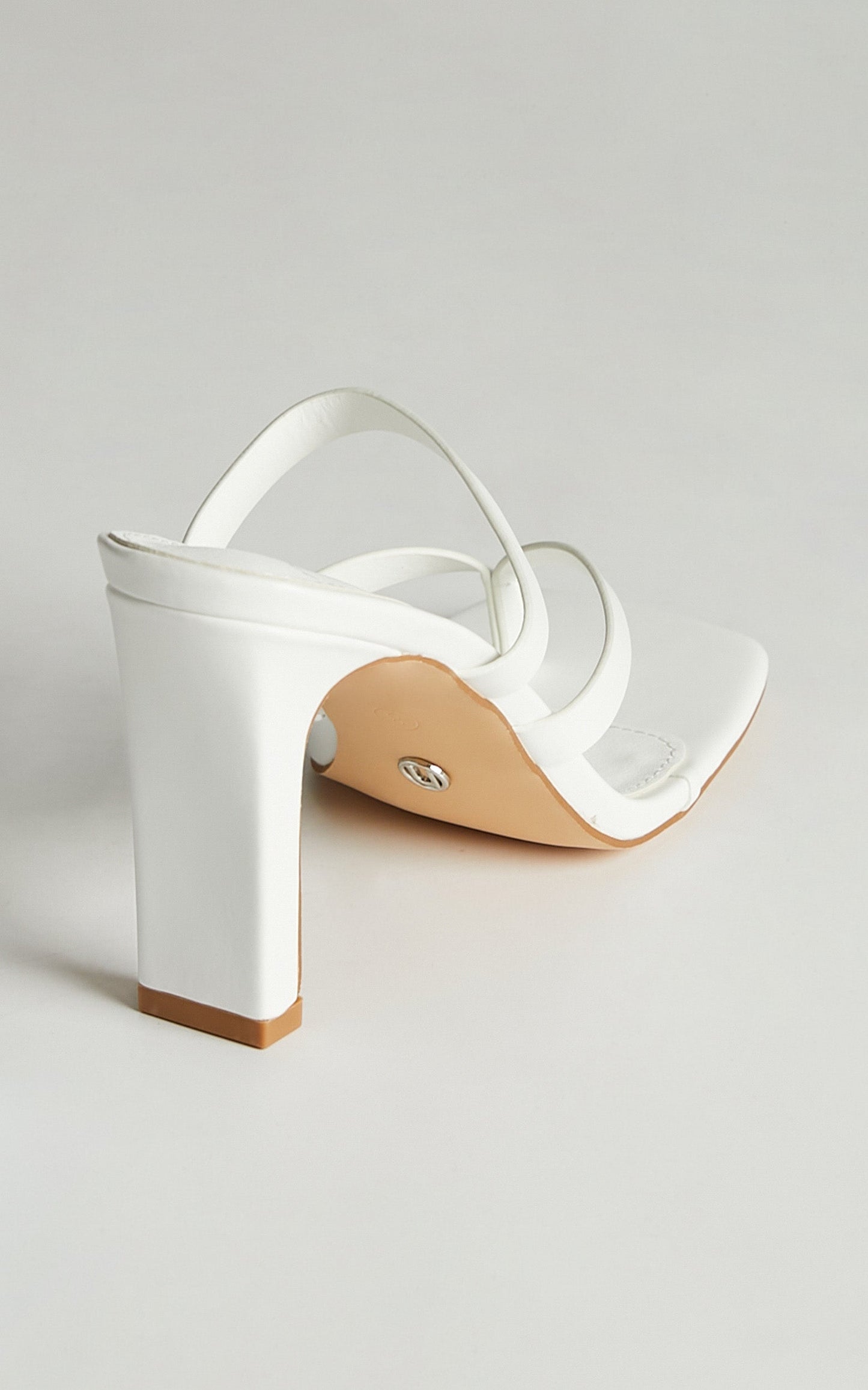 NOVO - ZACI HEELS in White