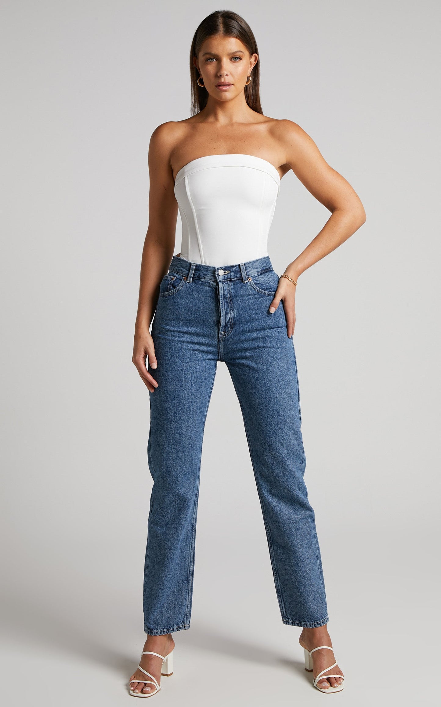 Dr Denim - Beth Jean in Blue Jay Mid Retro