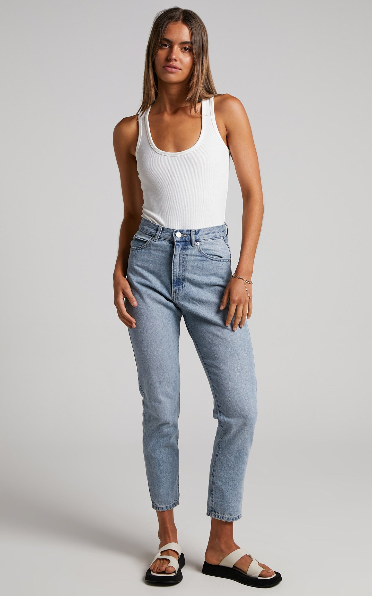 Dr Denim - Nora Jean in Drift Light Blue