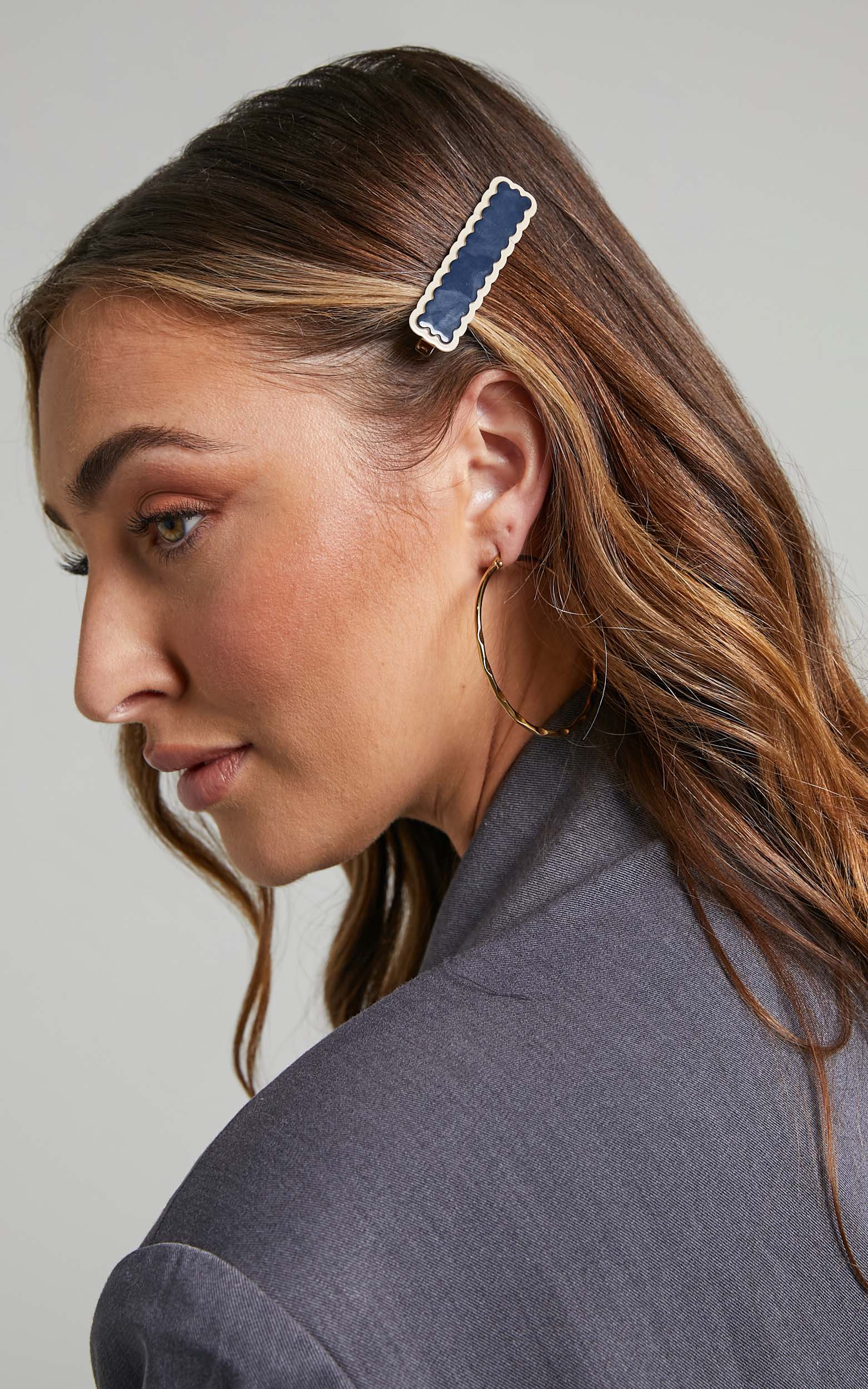 Hanne Hair Slide in Black