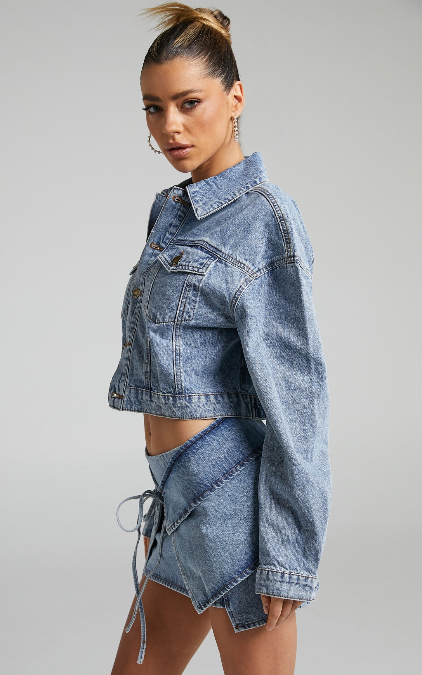 Lioness - True Romance Denim Jacket in Duke Blue