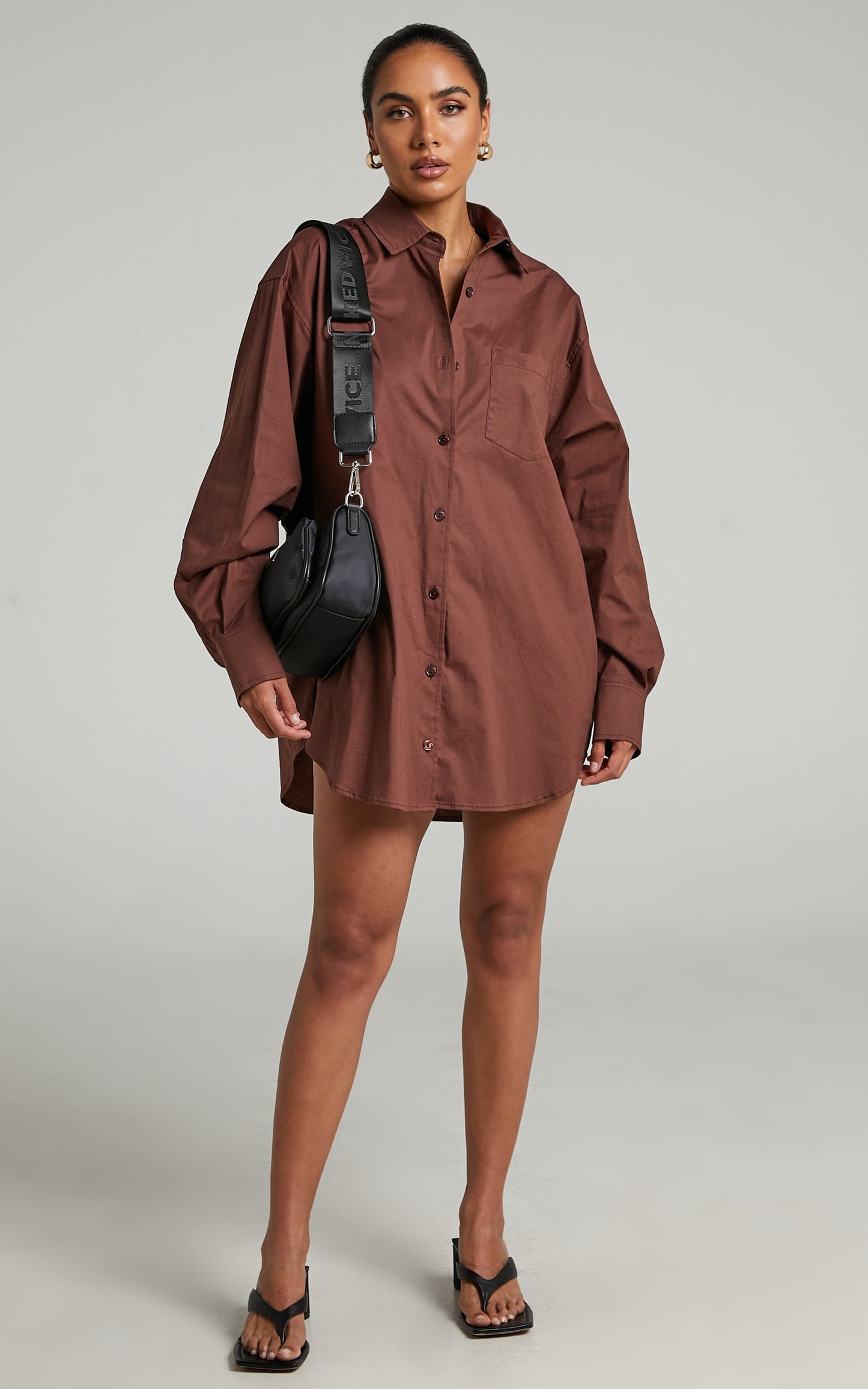 NAKEDVICE - THE HUNTER BAG in Black NYLON