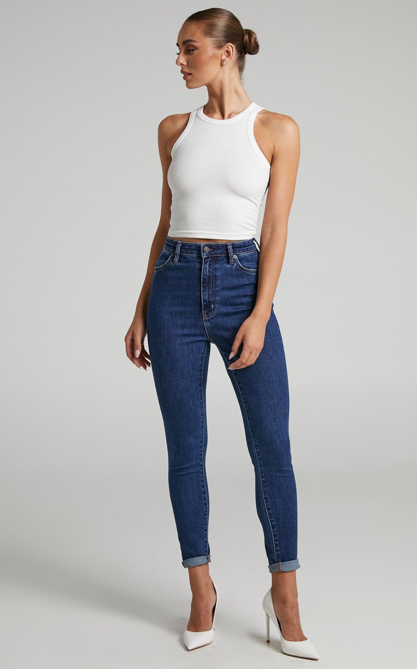 Riders by Lee - Hi Rider Skinny Jean in Indigo Acclaim