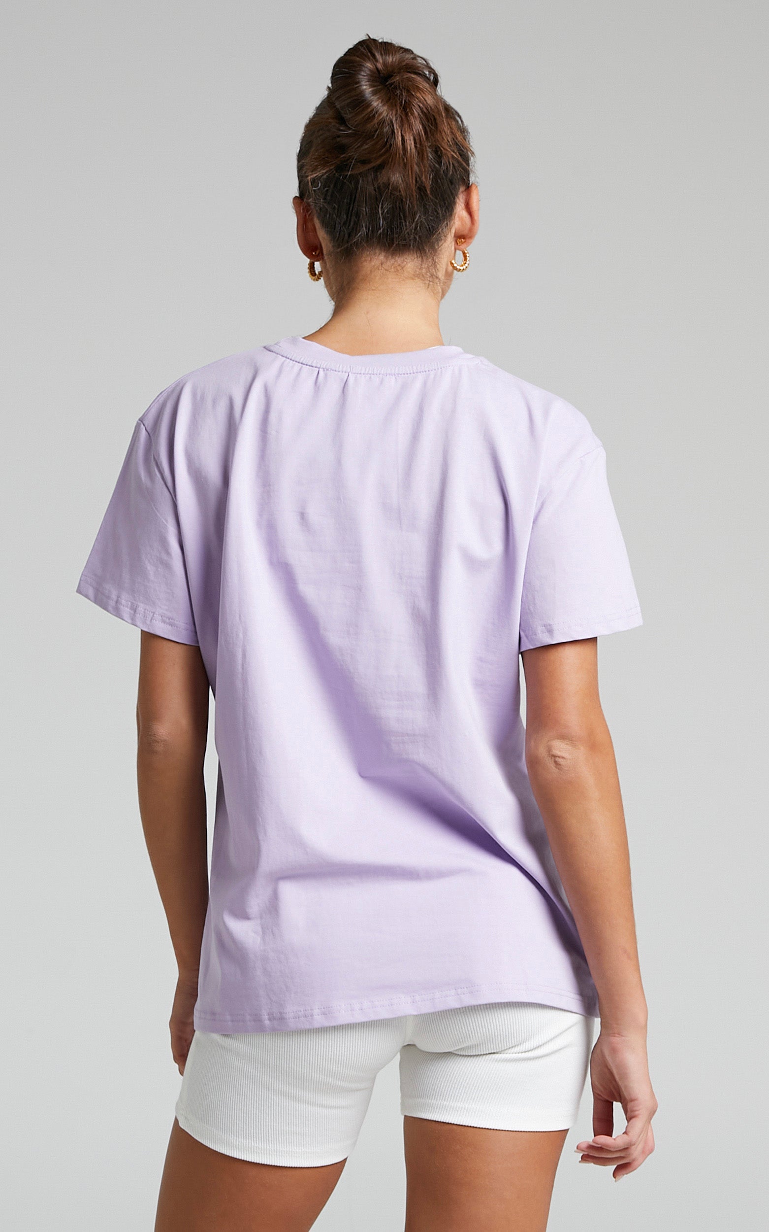 Sunday Society Club - Self Care Society T Shirt in Lilac