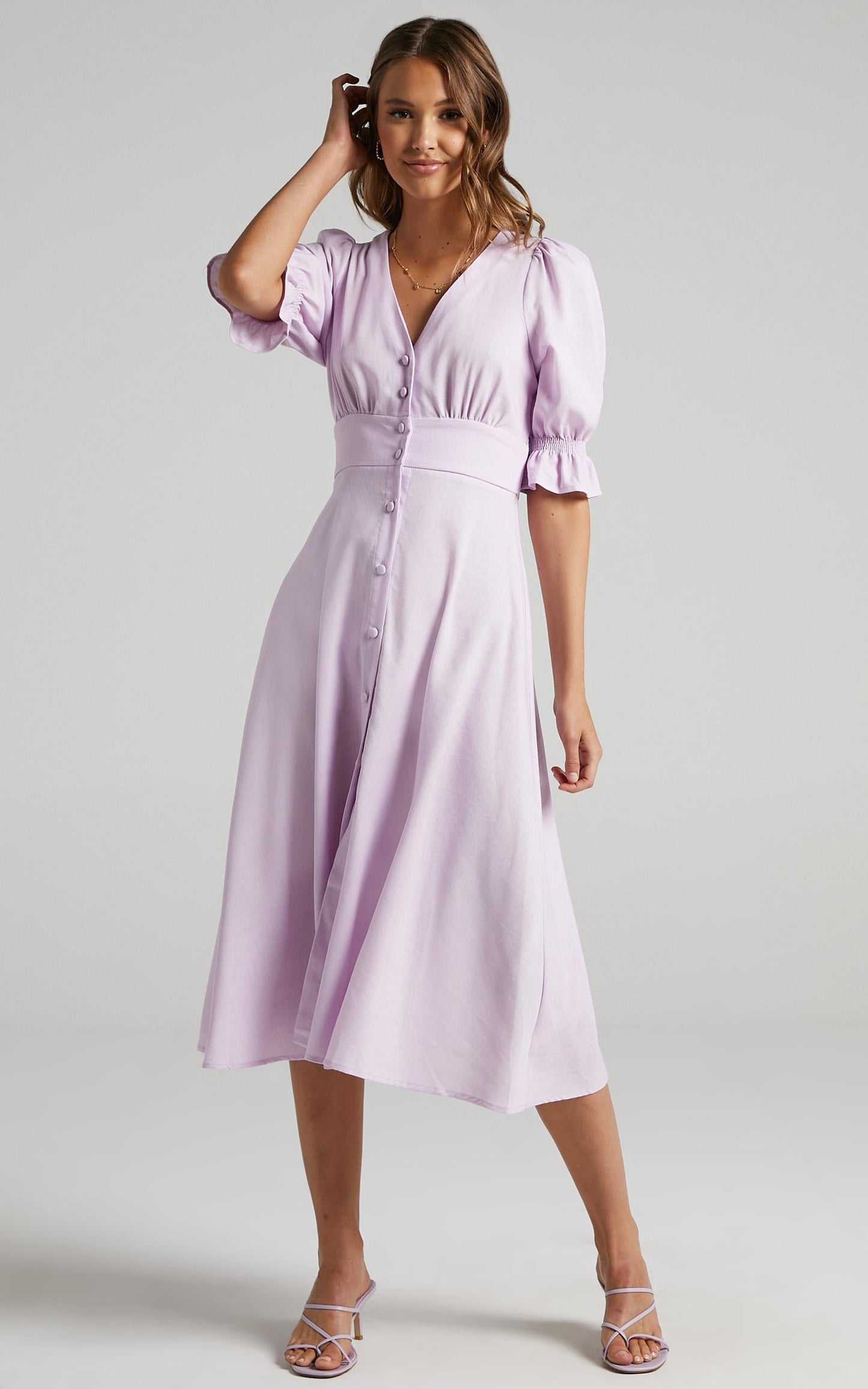 Jaycee Dress in Lilac