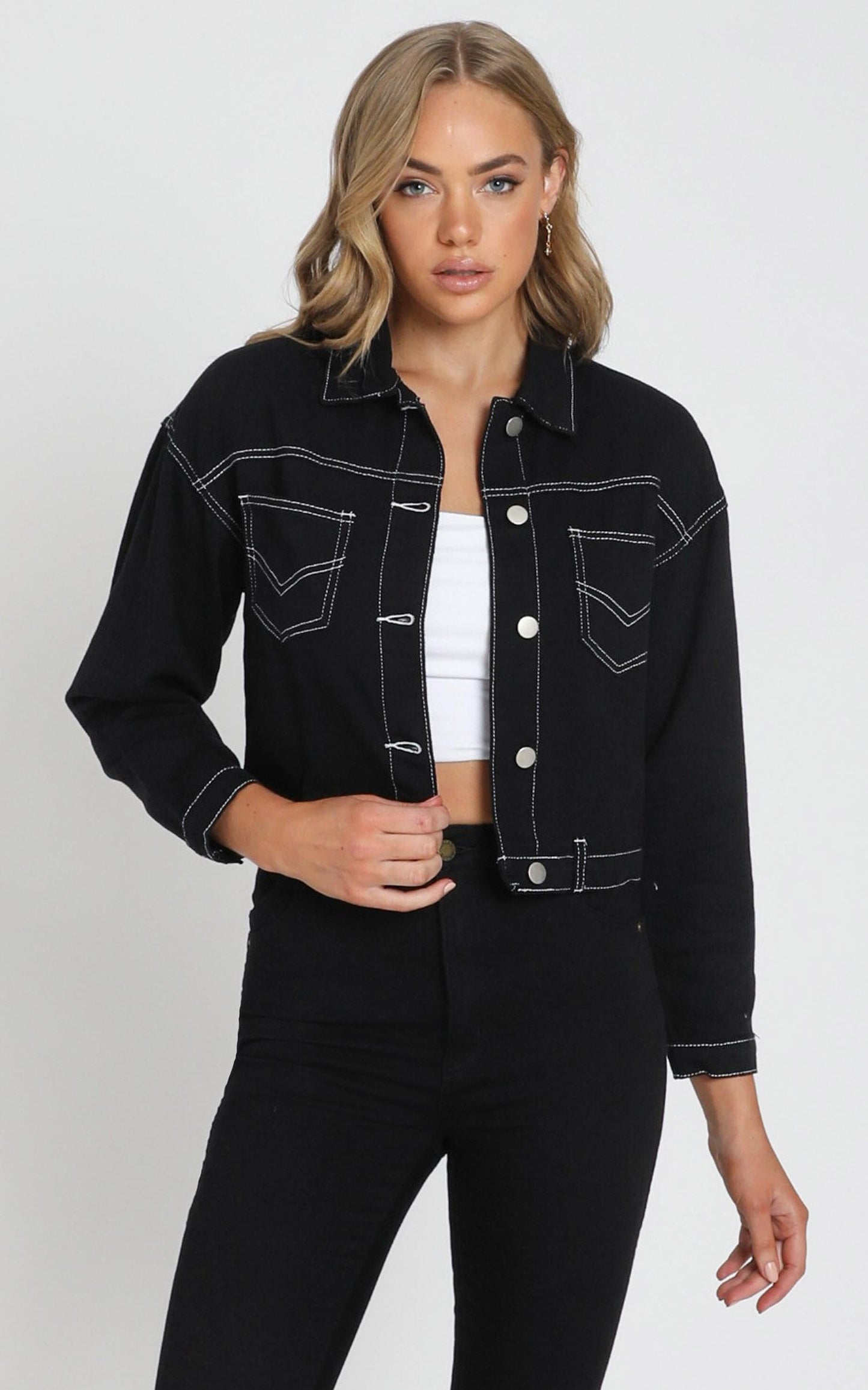 More The Merrier Jacket in Black